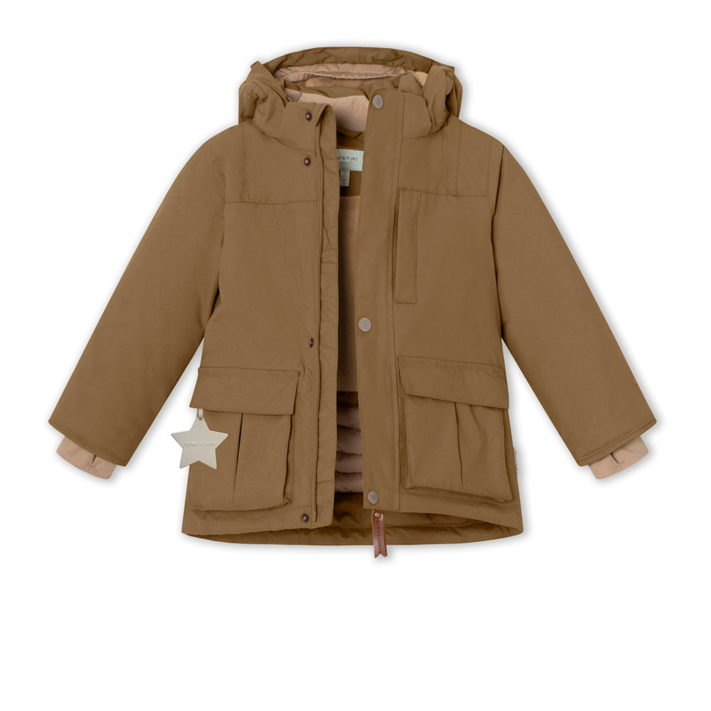 MATKASTORIO fleece lined winter jacket. GRS