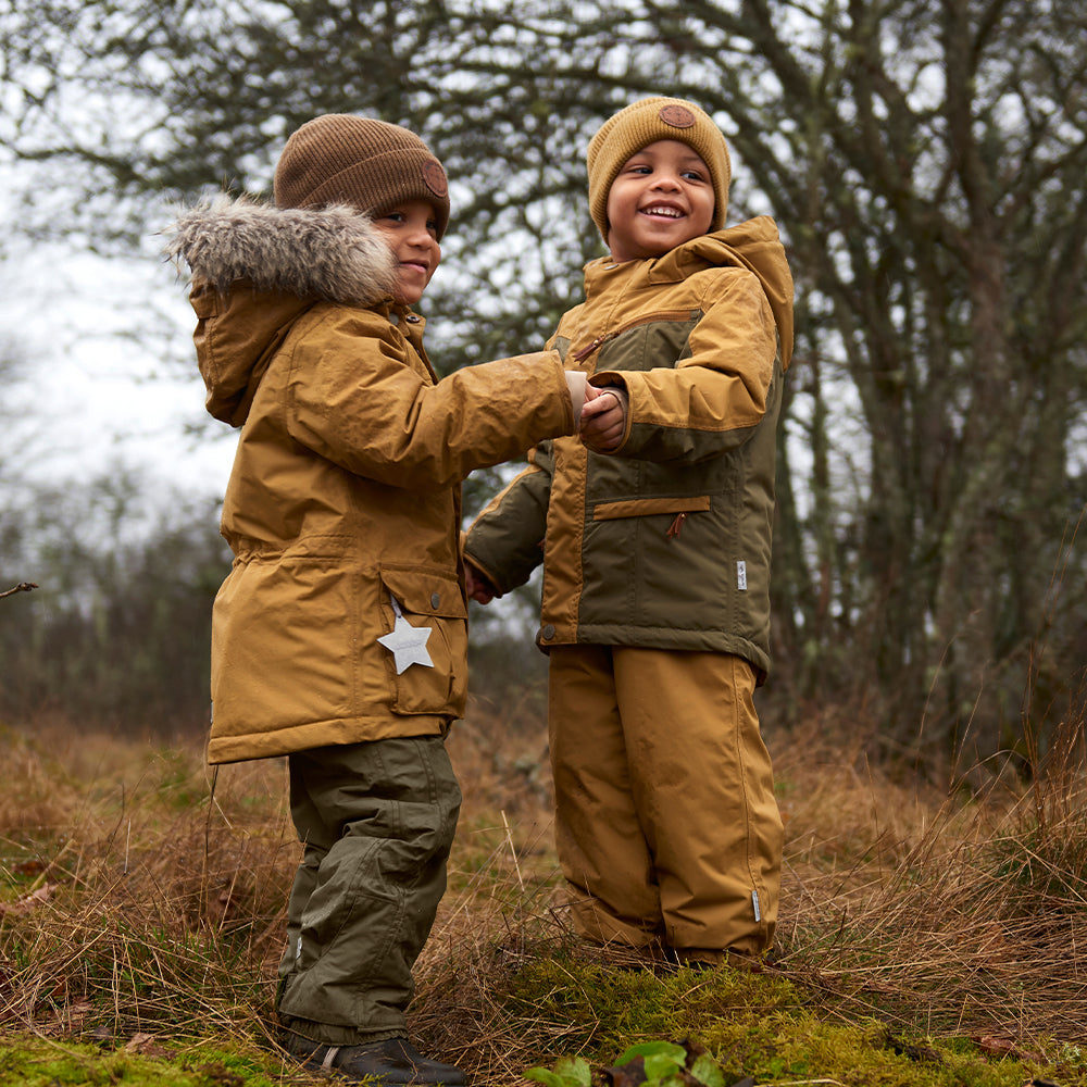 MATKASTORIO fleece lined winter jacket fur. GRS