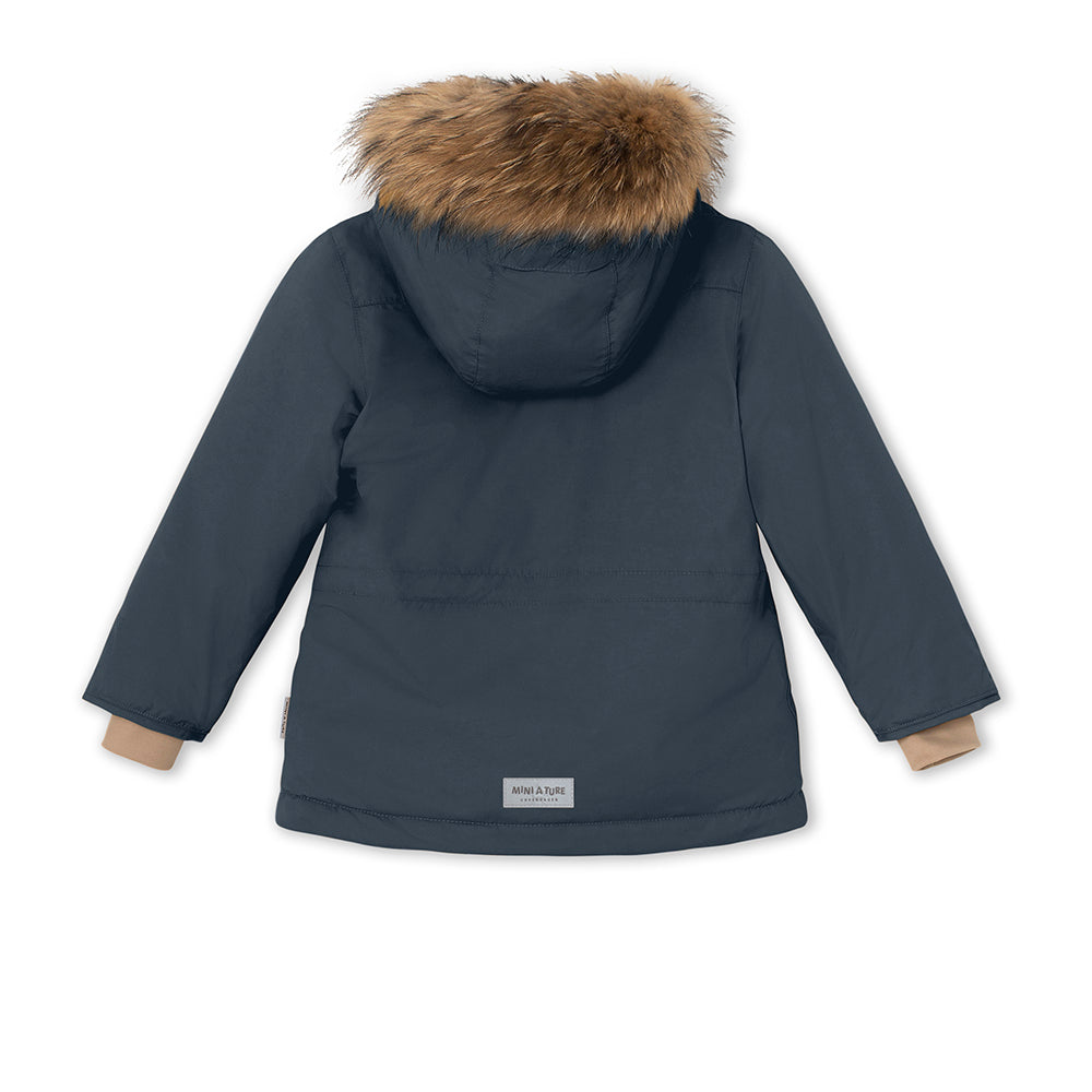 MATKASTORIO fleece lined winter jacket fur. GRS