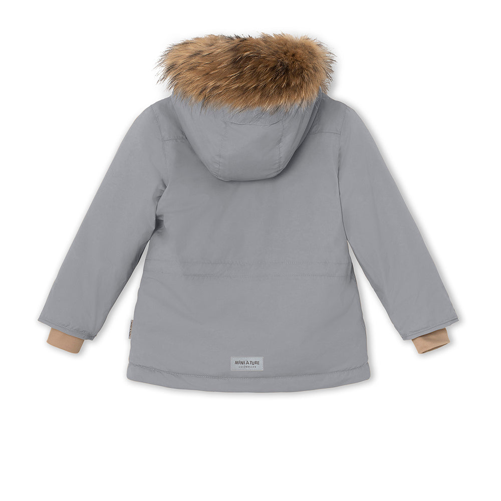 Kastorio fleece lined winter jacket fur. GRS