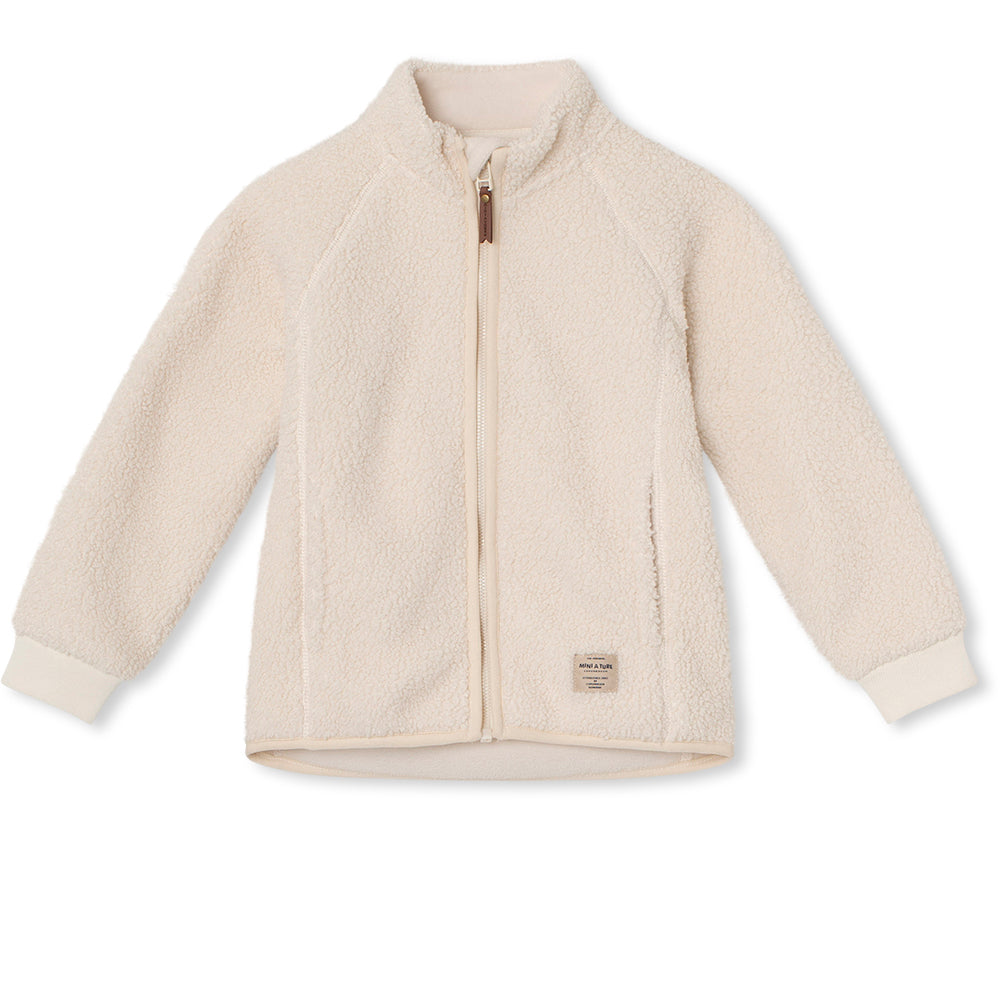 MATCEDRIC Teddyfleece-Jacke mit Reißverschluss. GRS