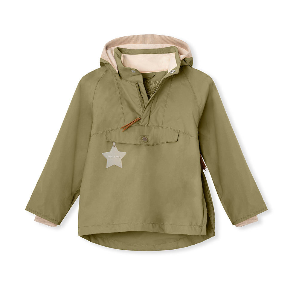 MATVITORIO fleece lined spring anorac. GRS-ap-1