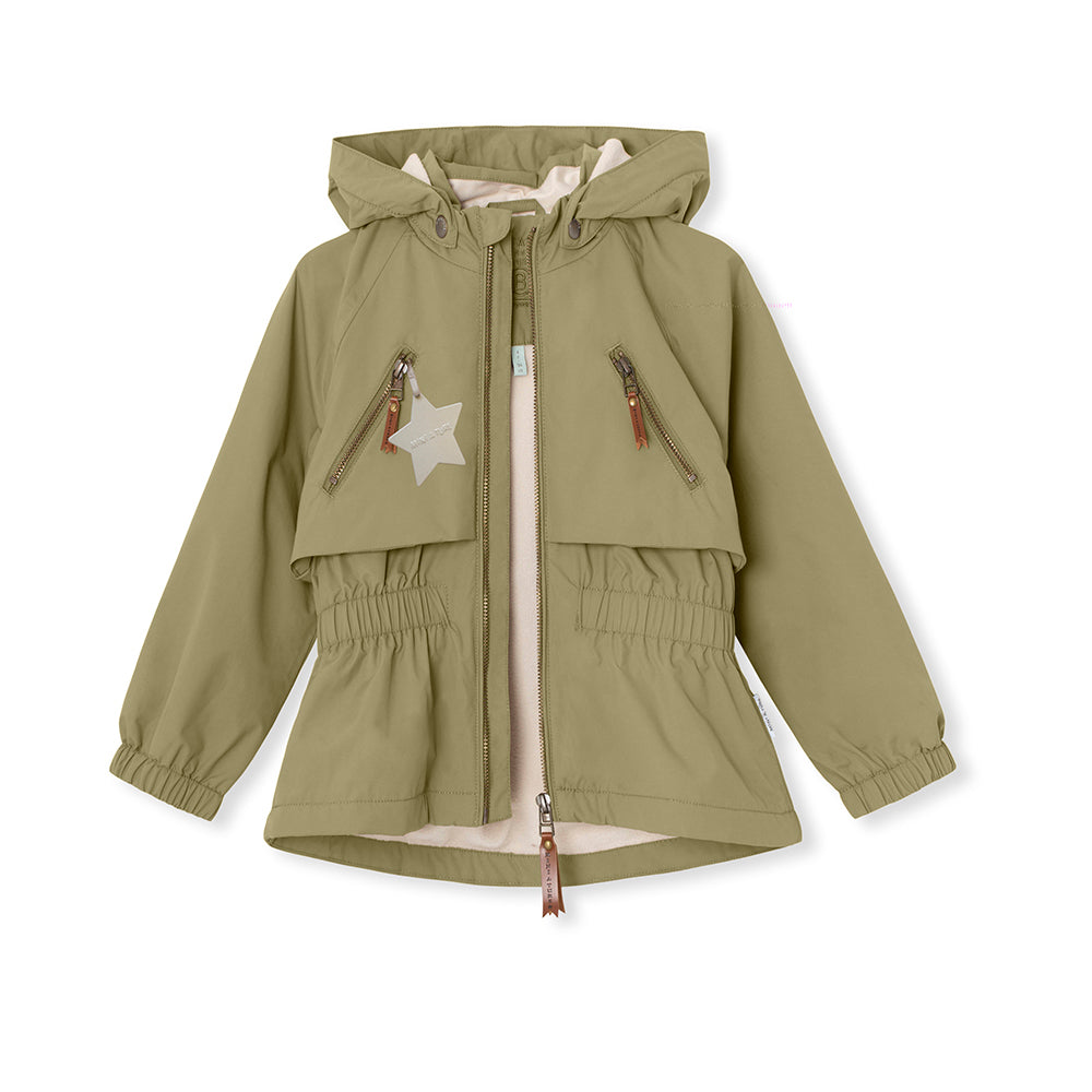 MATALGEA fleece lined spring jacket. GRS-ap-1