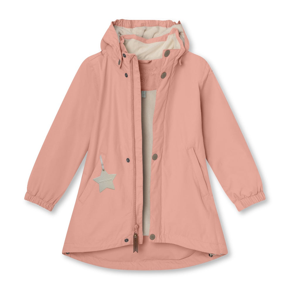 MATVIVICA fleece lined spring jacket. GRS-ap-1