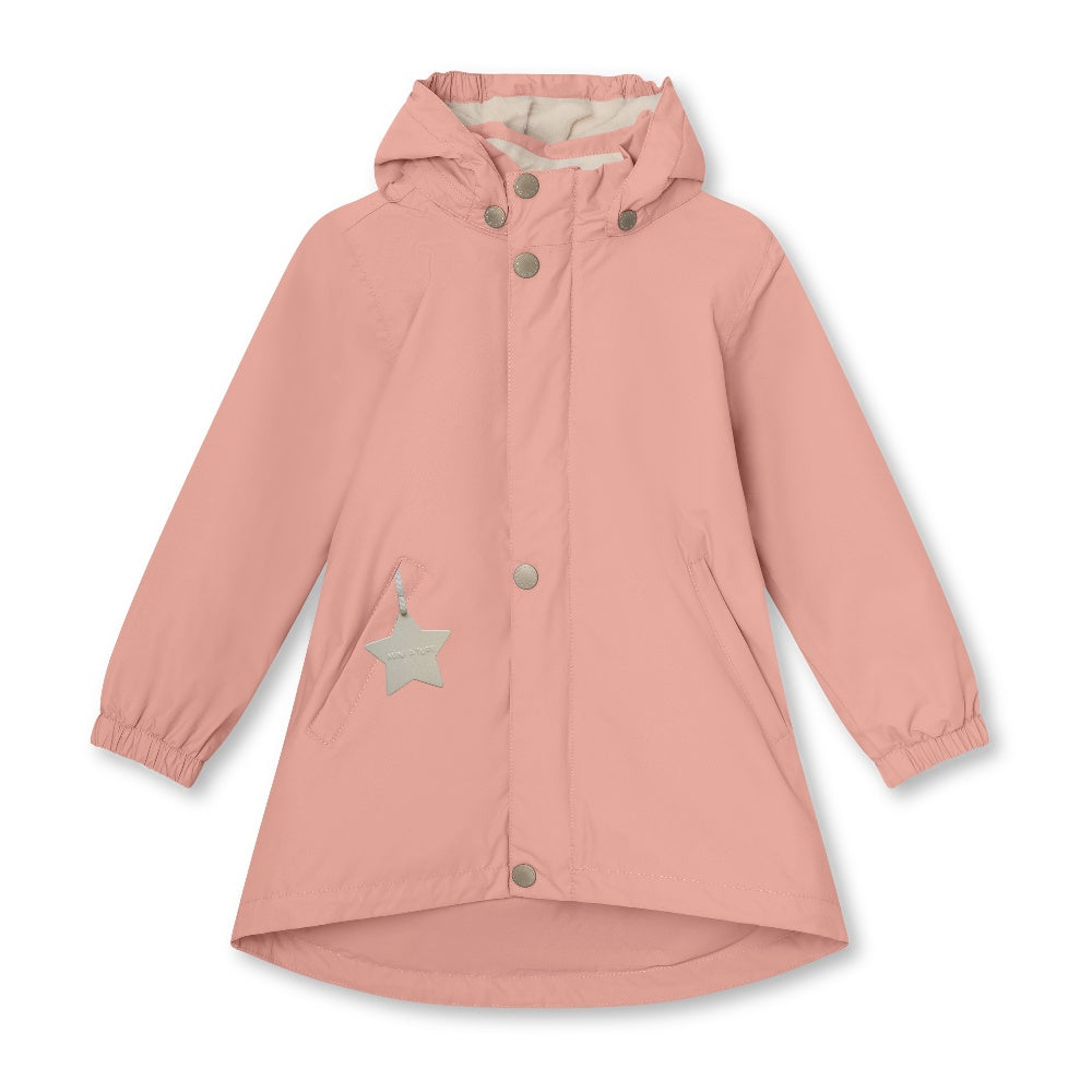 MATVIVICA fleece lined spring jacket. GRS-ap-1