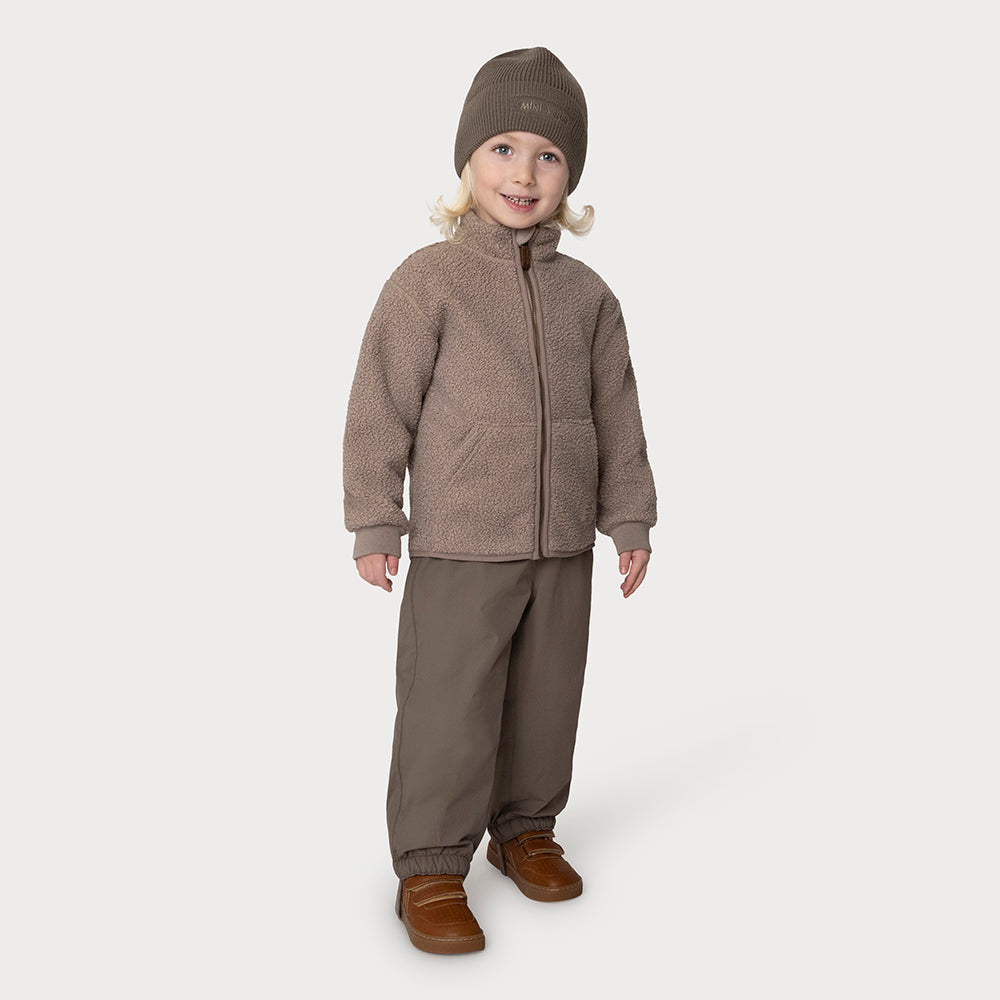 MATSALEH Jacke aus Teddyfleece. GRS