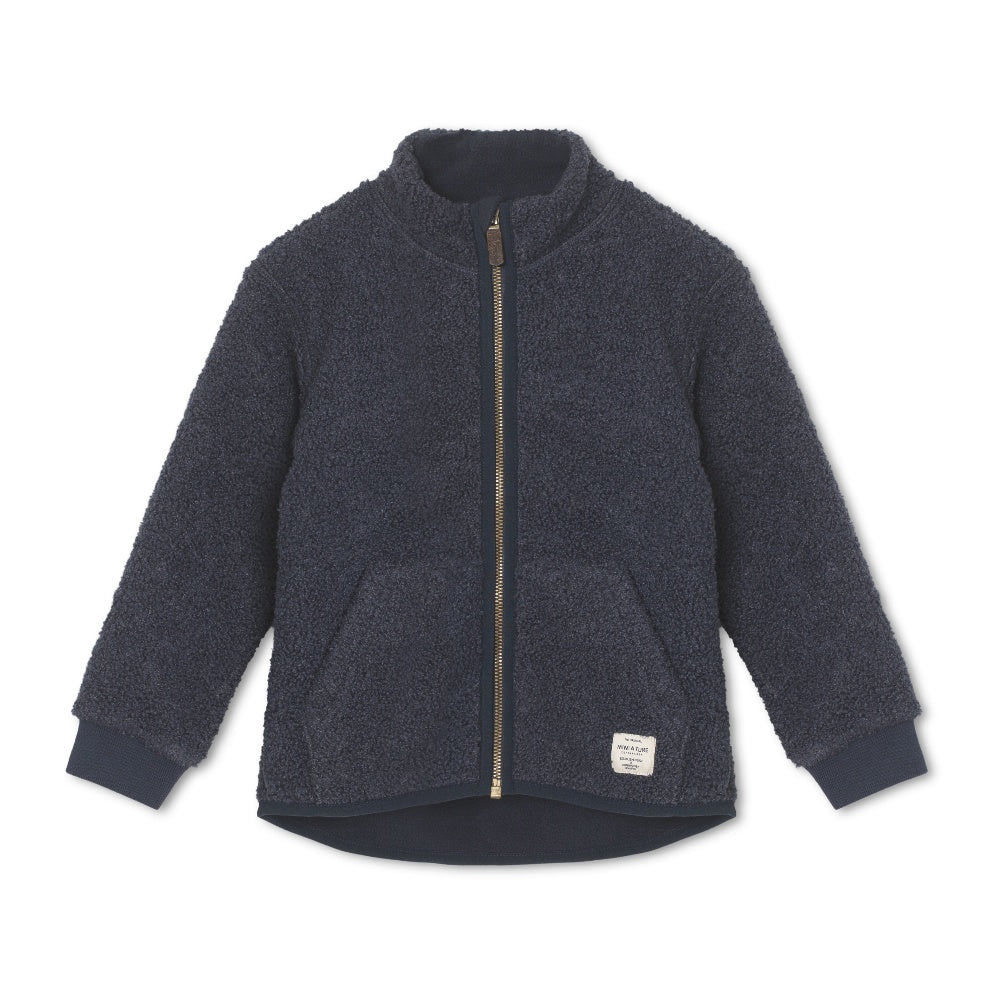 MATSALEH Jacke aus Teddyfleece. GRS