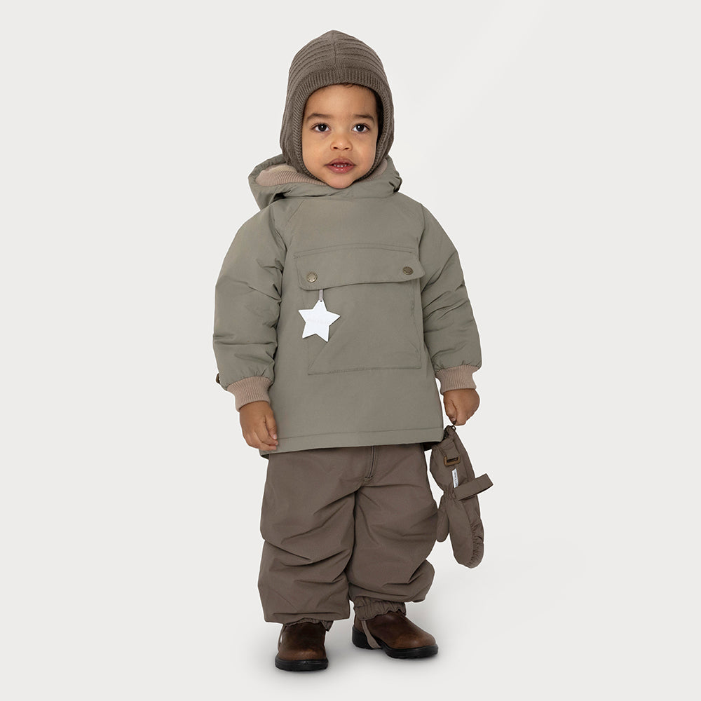 MATBABYWEN Winteranorak mit Fleecefutter. GRS