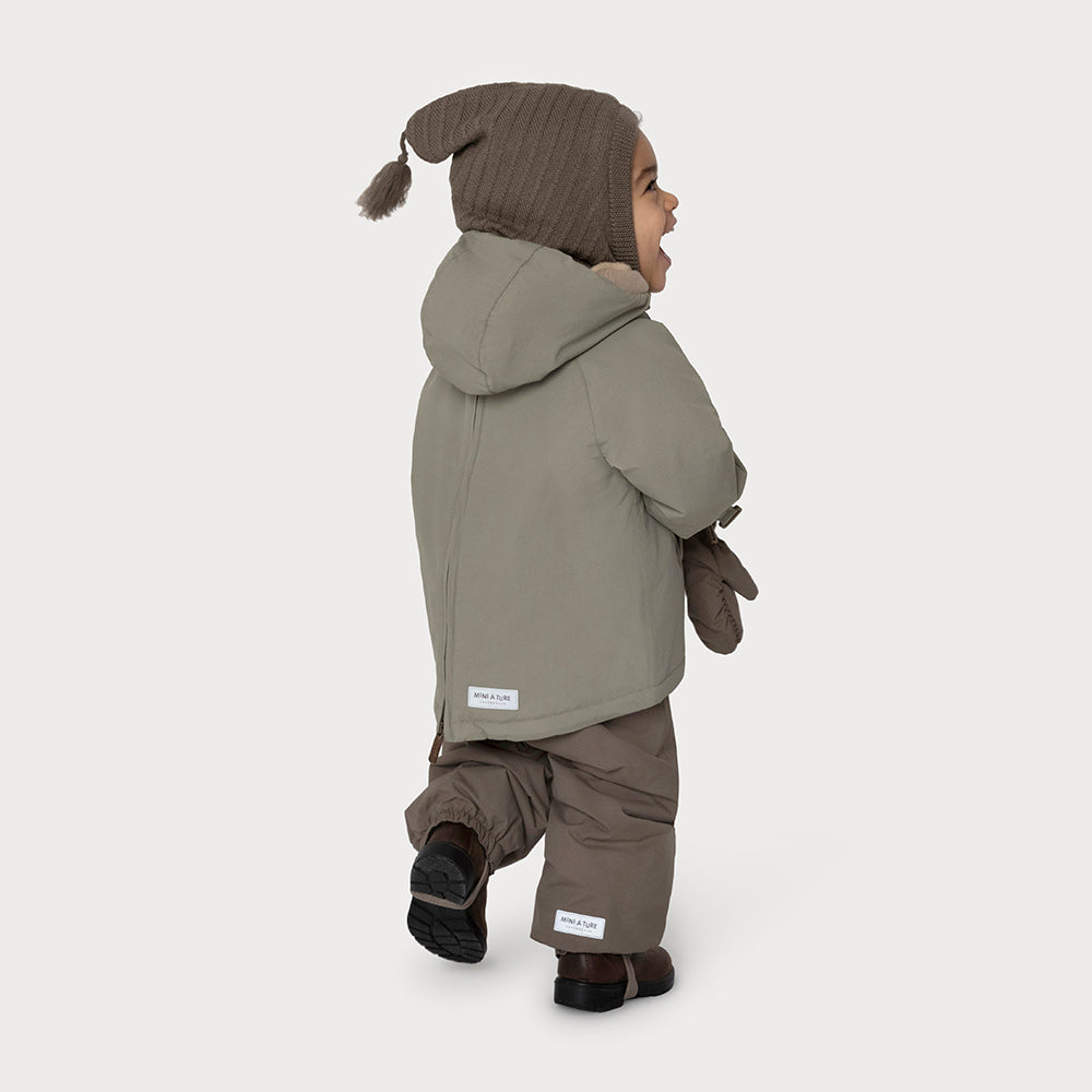 MATBABYWEN Winteranorak mit Fleecefutter. GRS