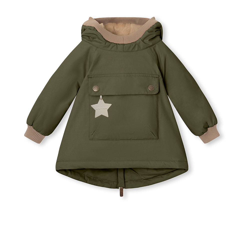 MATBABYWEN Winteranorak mit Fleecefutter. GRS