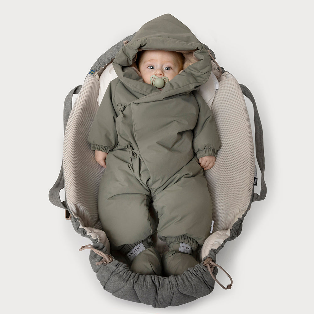 MATFIANNA fleece lined winter pramsuit. GRS