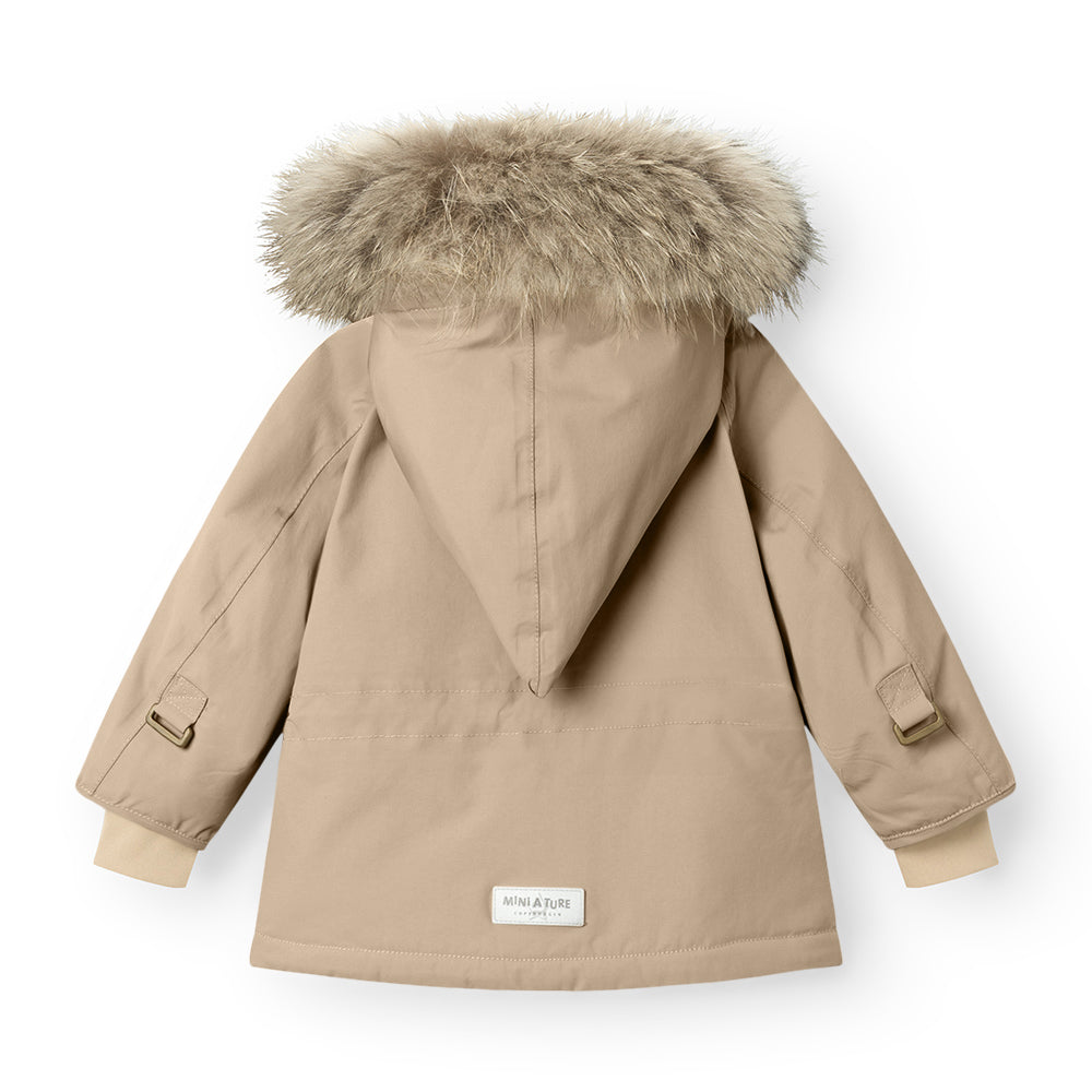 MATWANG fleece lined winter jacket fur. GRS