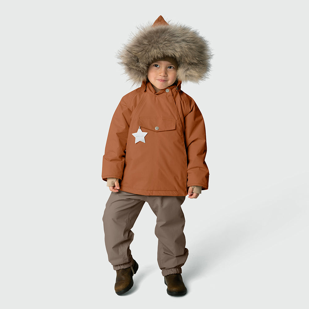 MATWANG fleece lined winter jacket fur. GRS