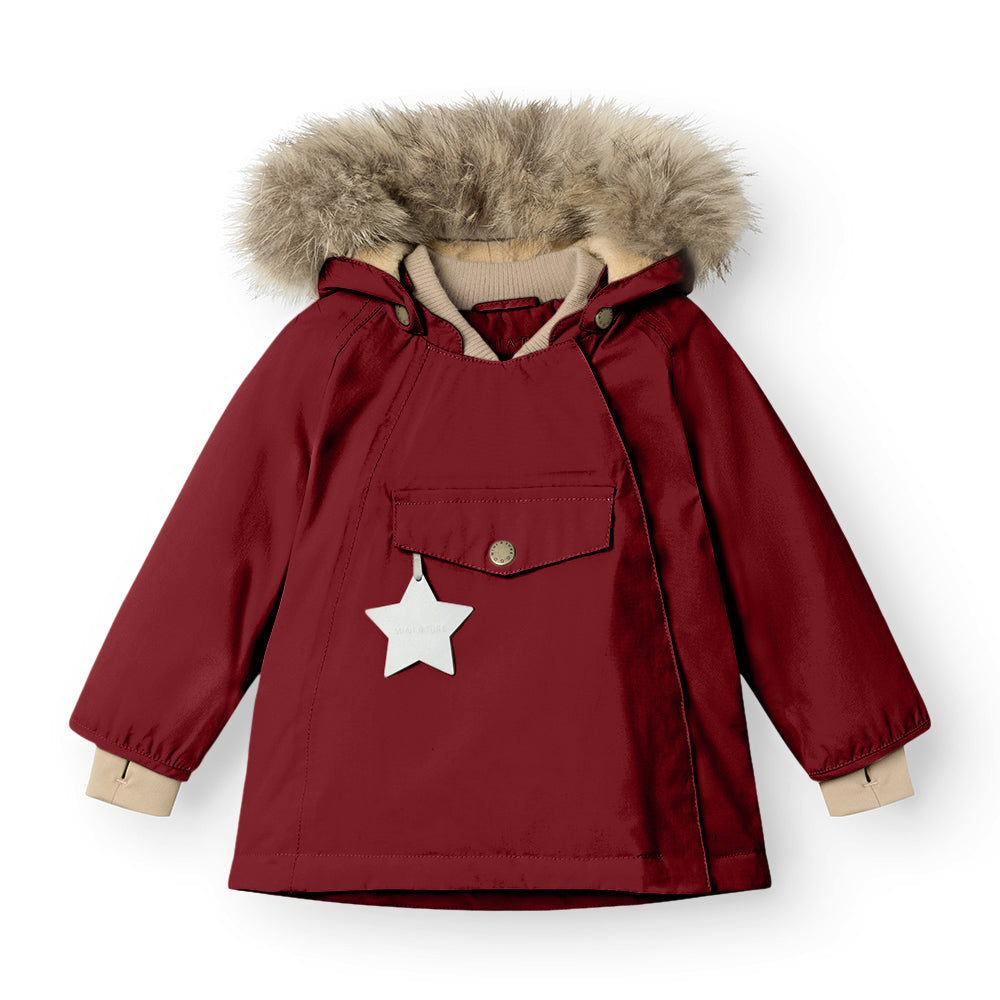 MATWANG fleece lined winter jacket fur. GRS