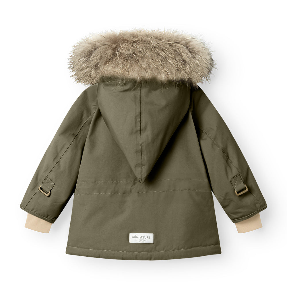 MATWANG fleece lined winter jacket fur. GRS