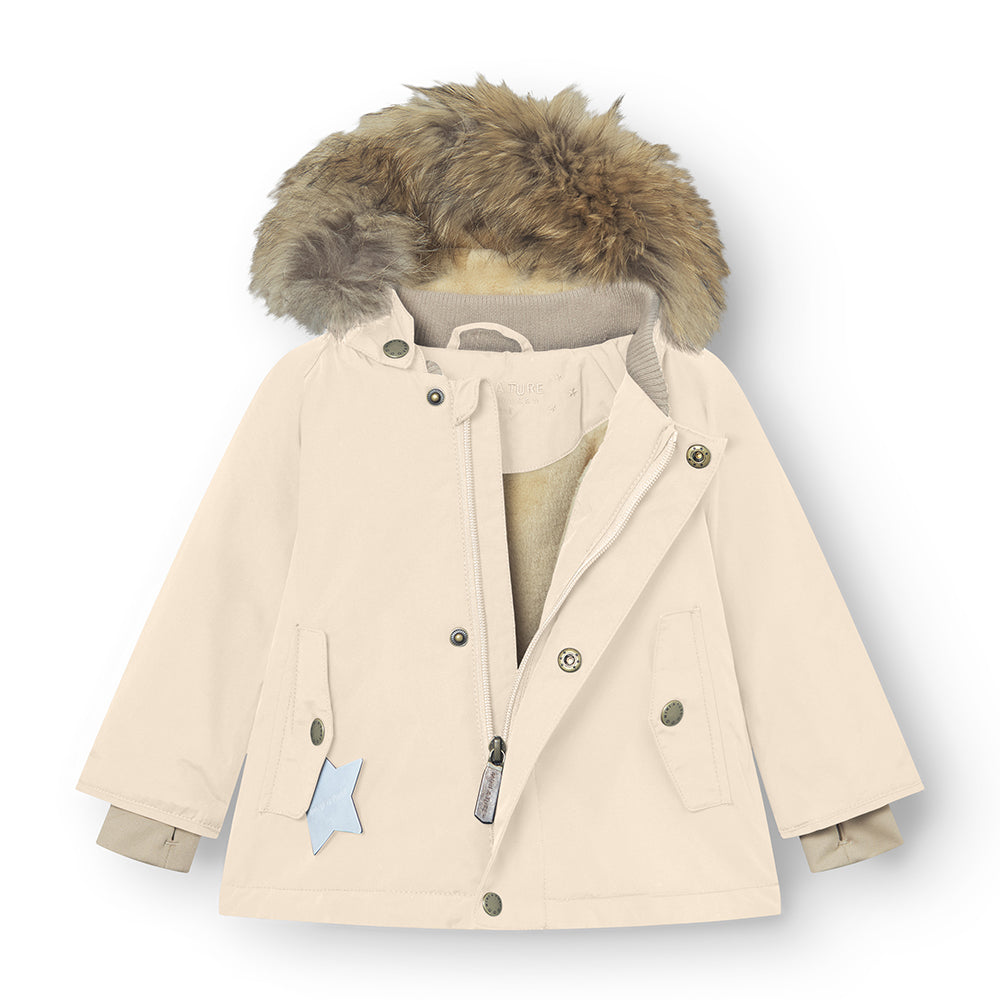 MATWALLY fleece lined winter jacket fur. GRS