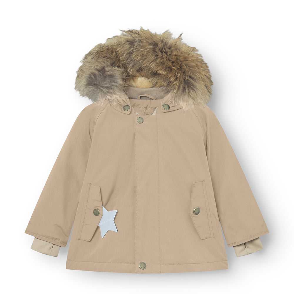 MATWALLY fleece lined winter jacket fur. GRS