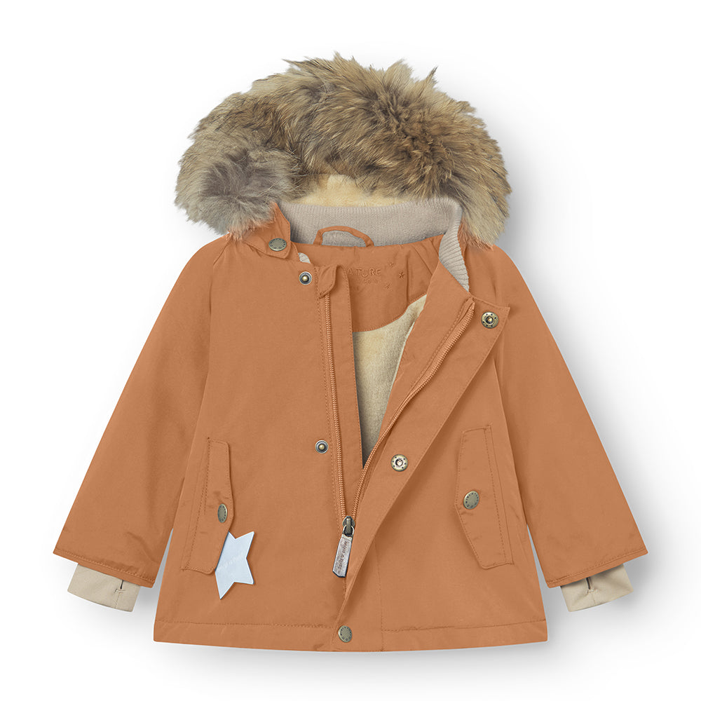 MATWALLY fleece lined winter jacket fur. GRS