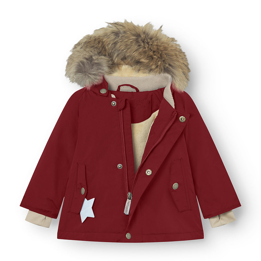 MATWALLY fleece lined winter jacket fur. GRS