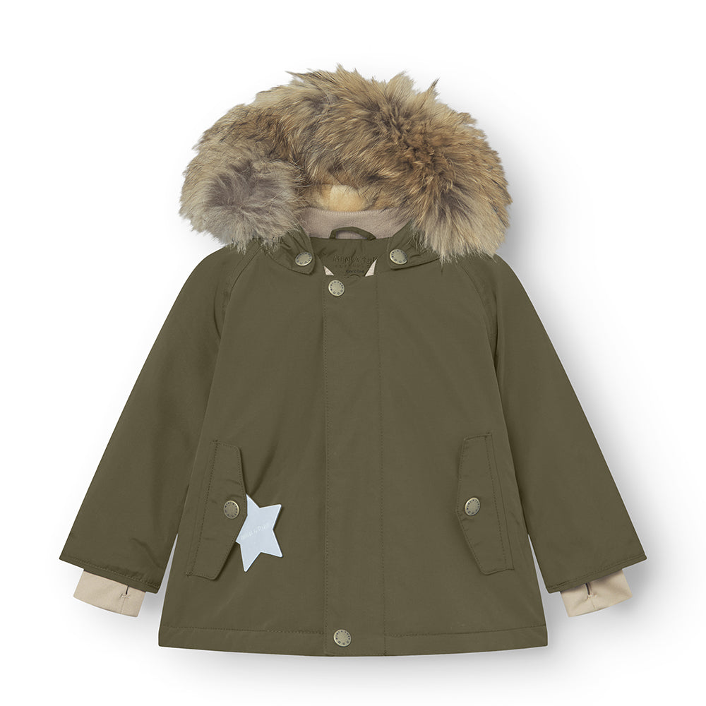 MATWALLY fleece lined winter jacket fur. GRS