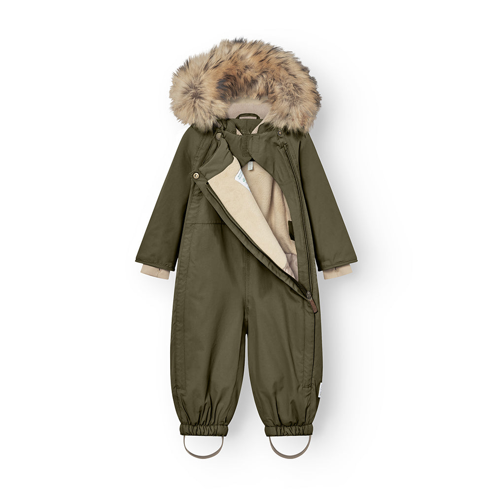 MATWISTI fleece lined snowsuit fur. GRS