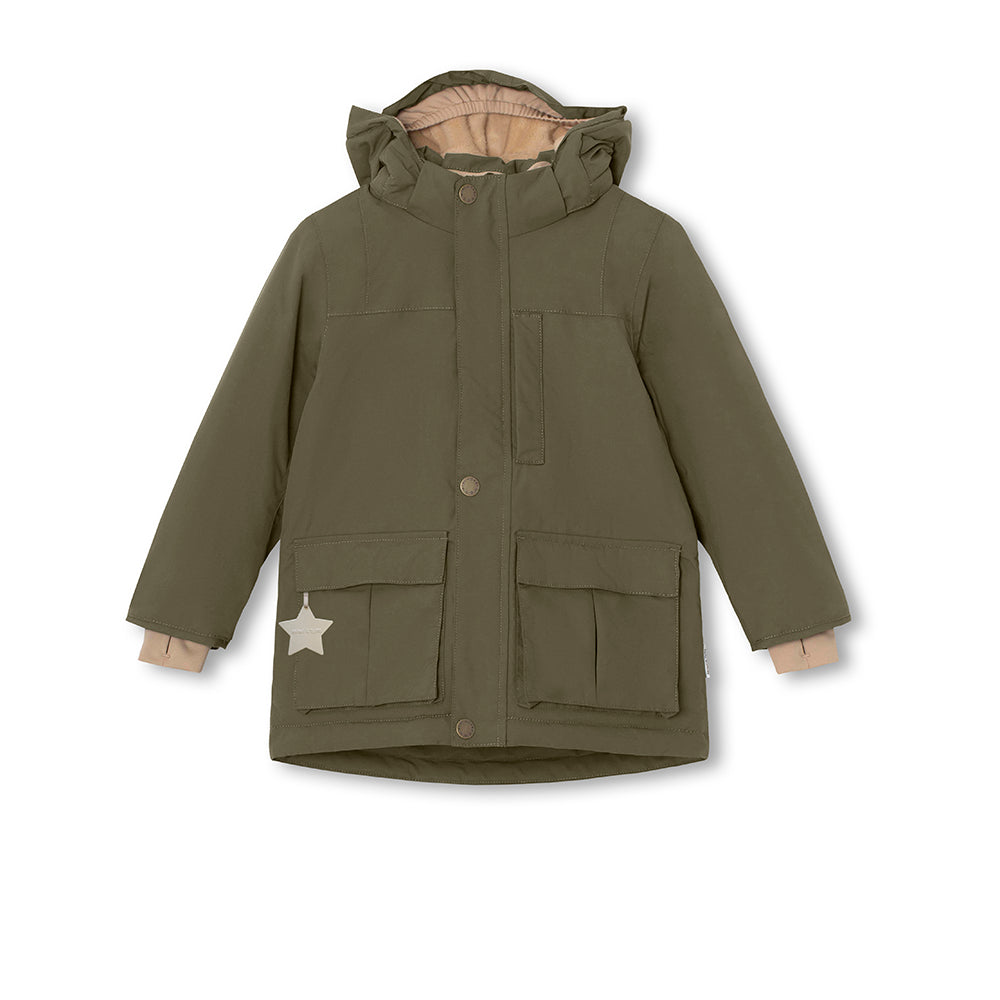 MATKASTORIO fleece lined winter jacket. GRS