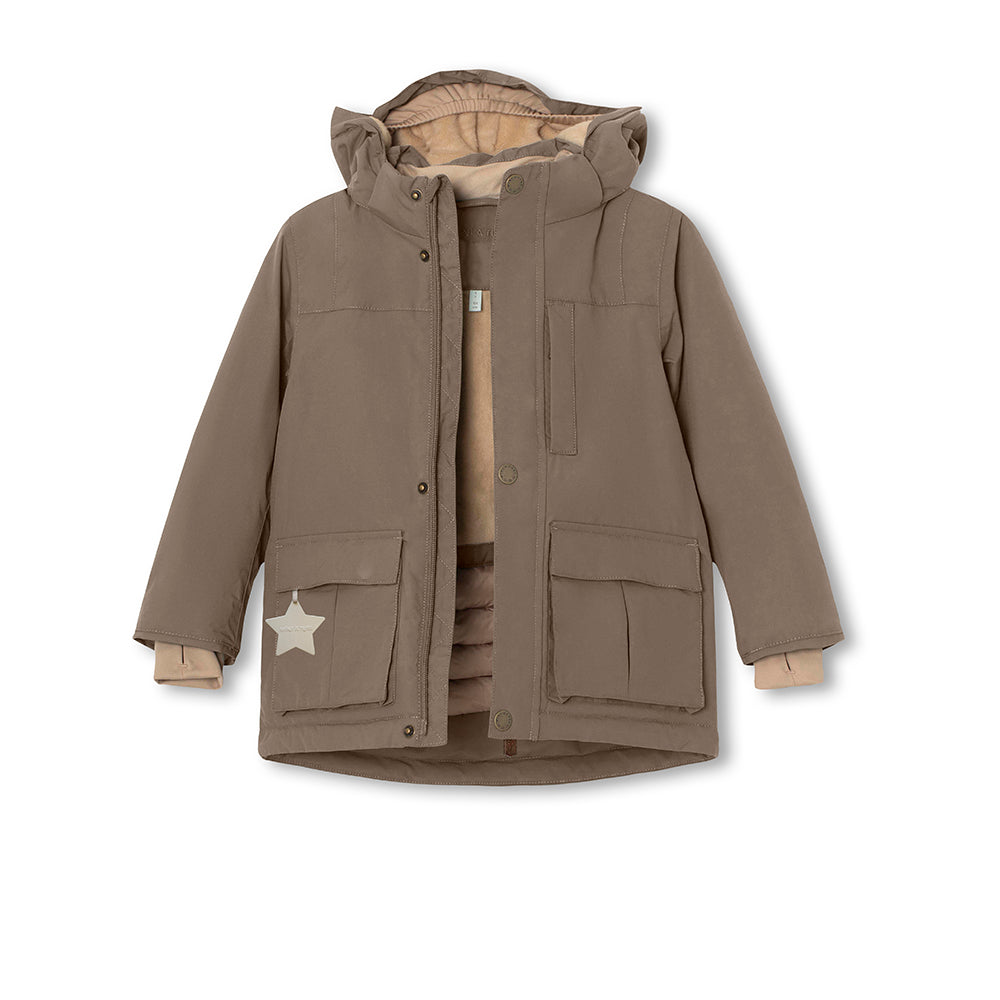 MATKASTORIO fleece lined winter jacket. GRS