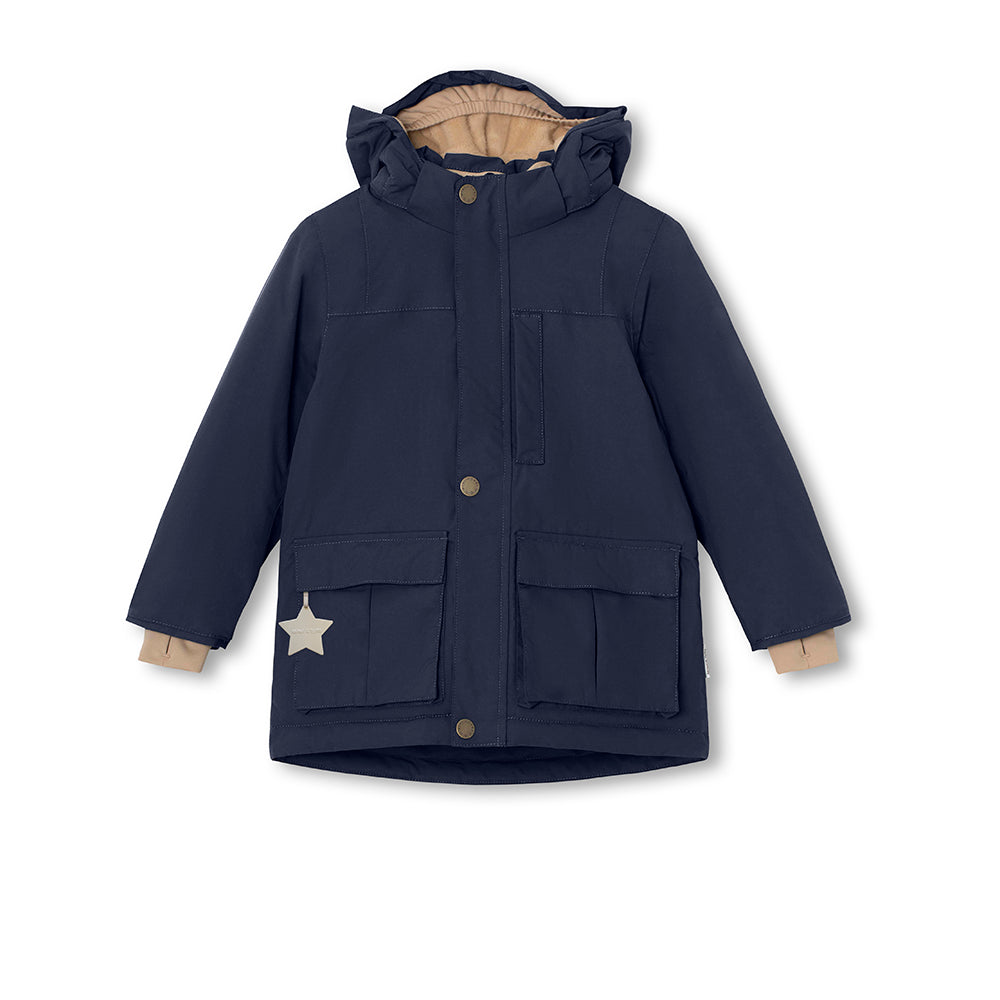 MATKASTORIO fleece lined winter jacket. GRS