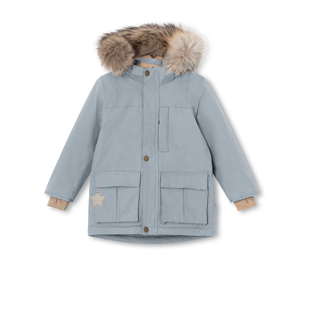 MATKASTORIO fleece lined winter jacket fur. GRS