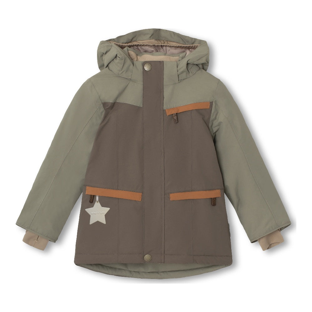 MATVESTYN col. block winter jacket. GRS