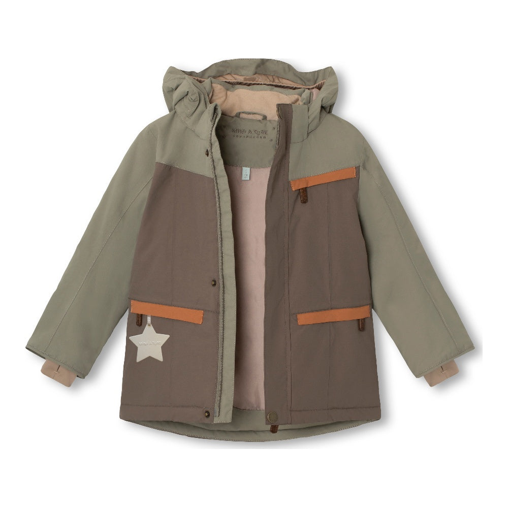 MATVESTYN col. block winter jacket. GRS