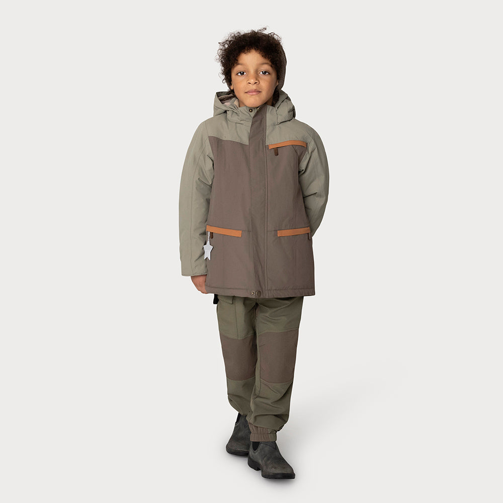 MATVESTYN col. block winter jacket. GRS