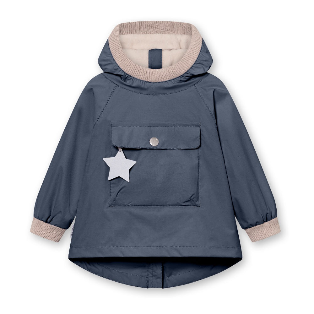 MATBABYVITO fleece lined spring anorac. GRS