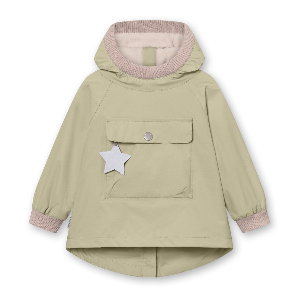 MATBABYVITO fleece lined spring anorac. GRS