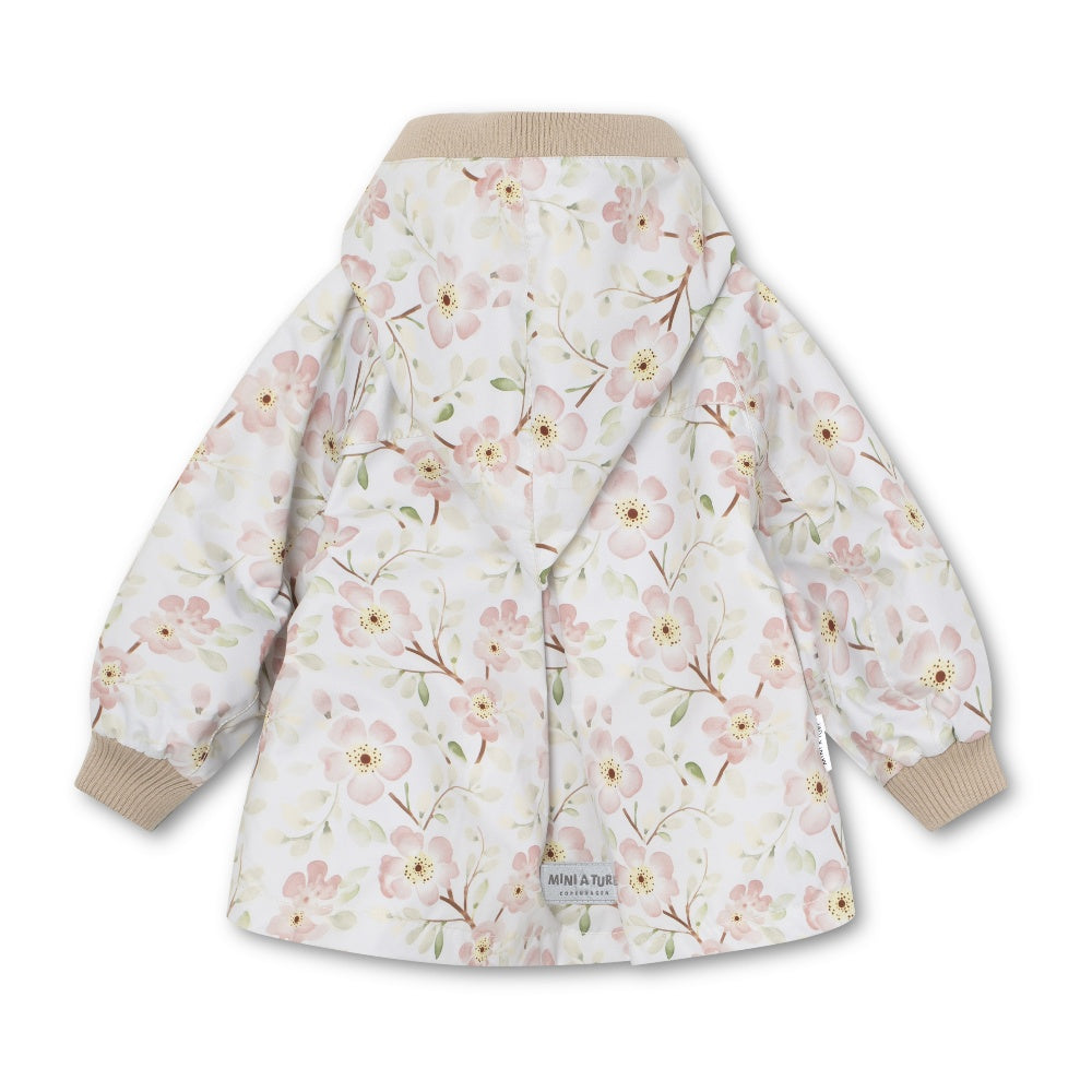 MATWIAMI fleece lined printed spring jacket. GRS