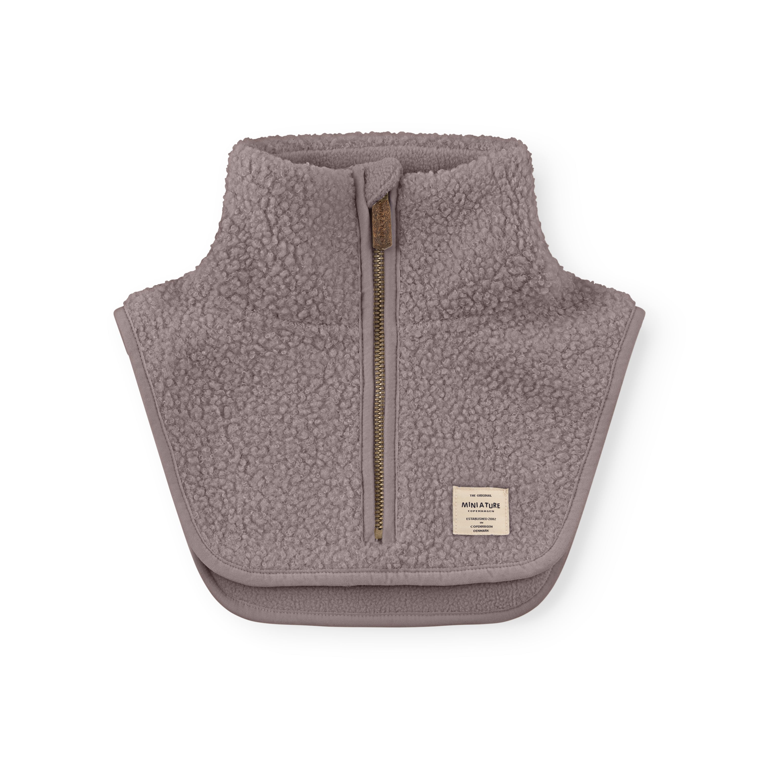 MATAKTON Teddyfleece-Halswärmer mit Reißverschluss. GRS 