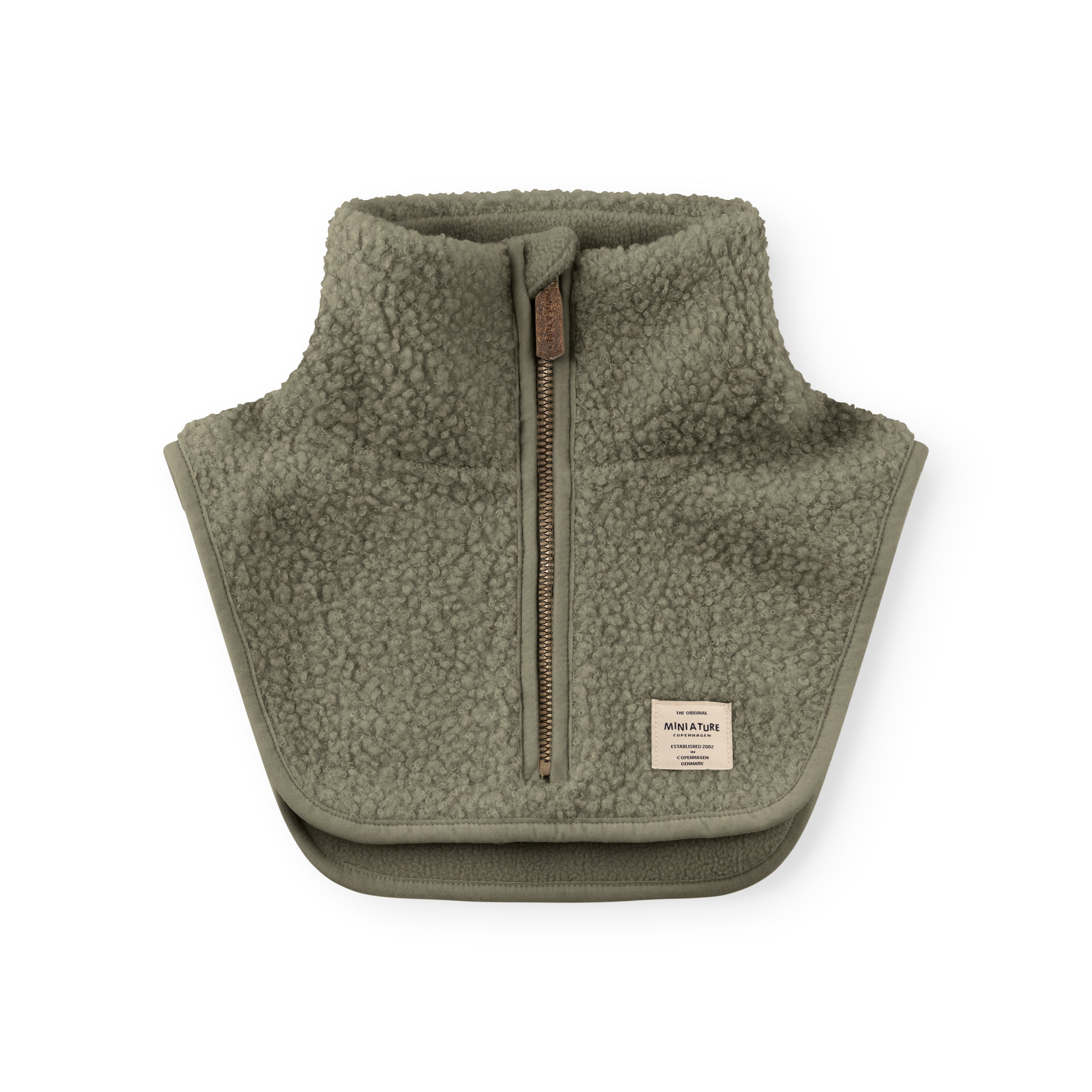 MATAKTON Teddyfleece-Halswärmer mit Reißverschluss. GRS 