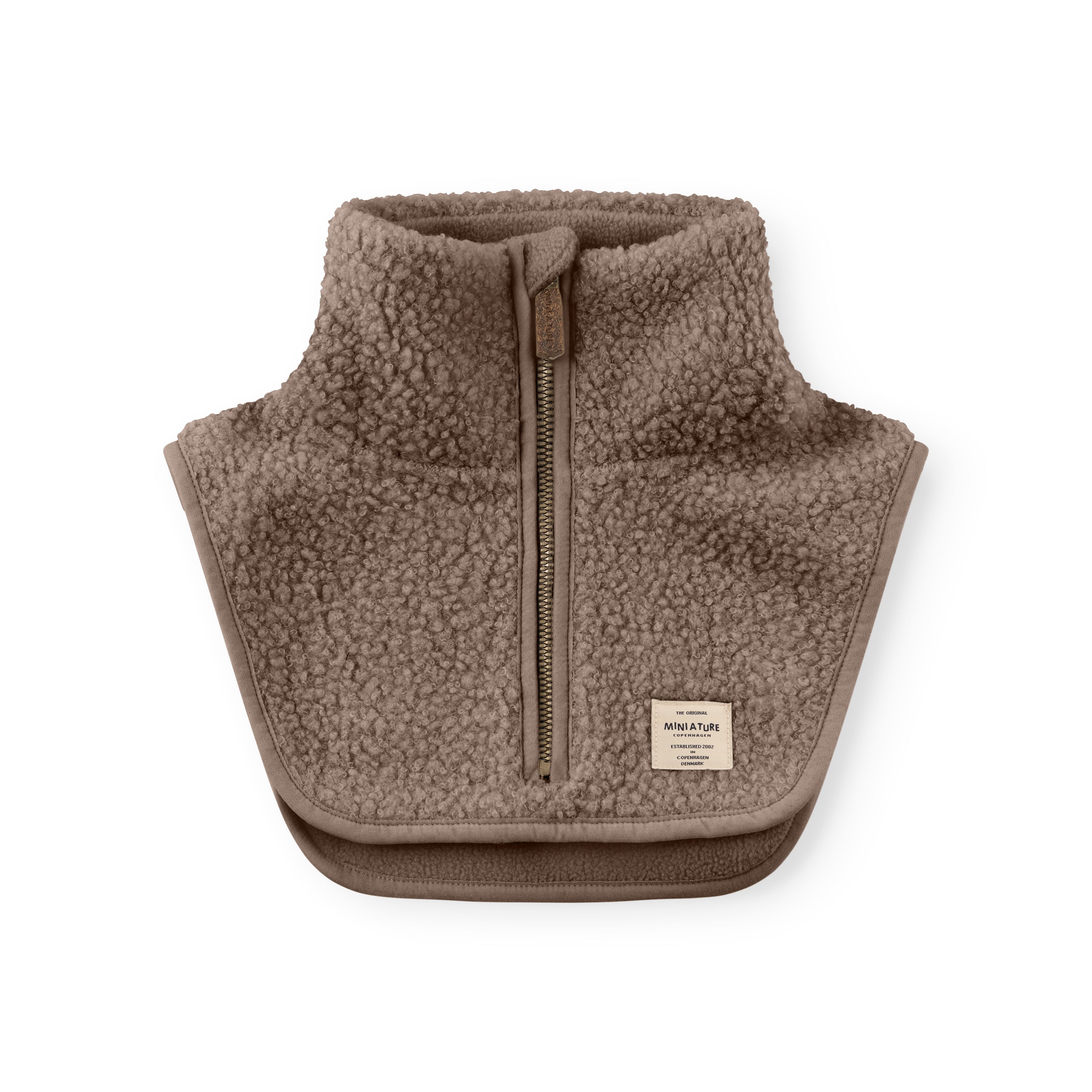 MATAKTON Teddyfleece-Halswärmer mit Reißverschluss. GRS 