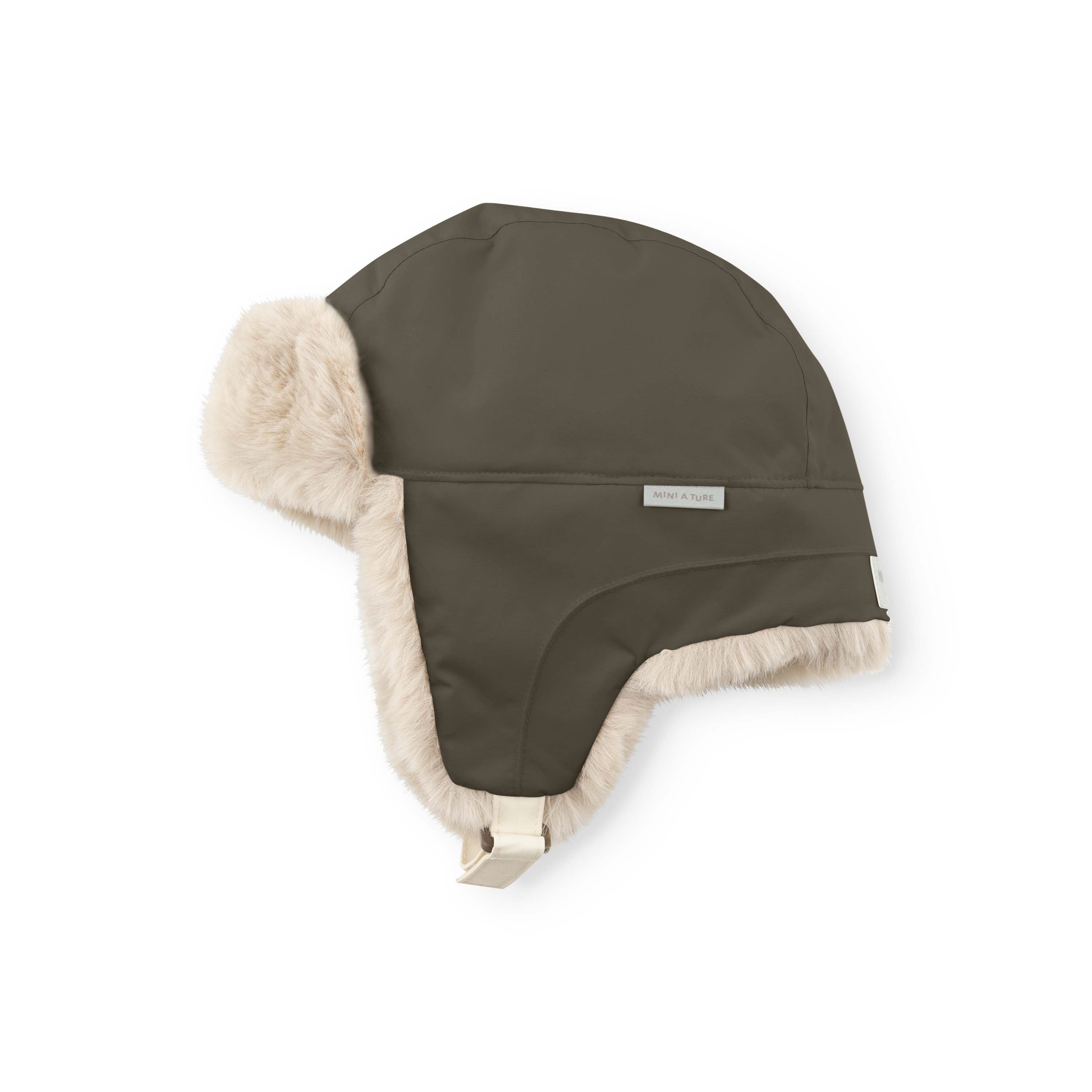 MATCRISTER Wintermütze mit Teddyfutter