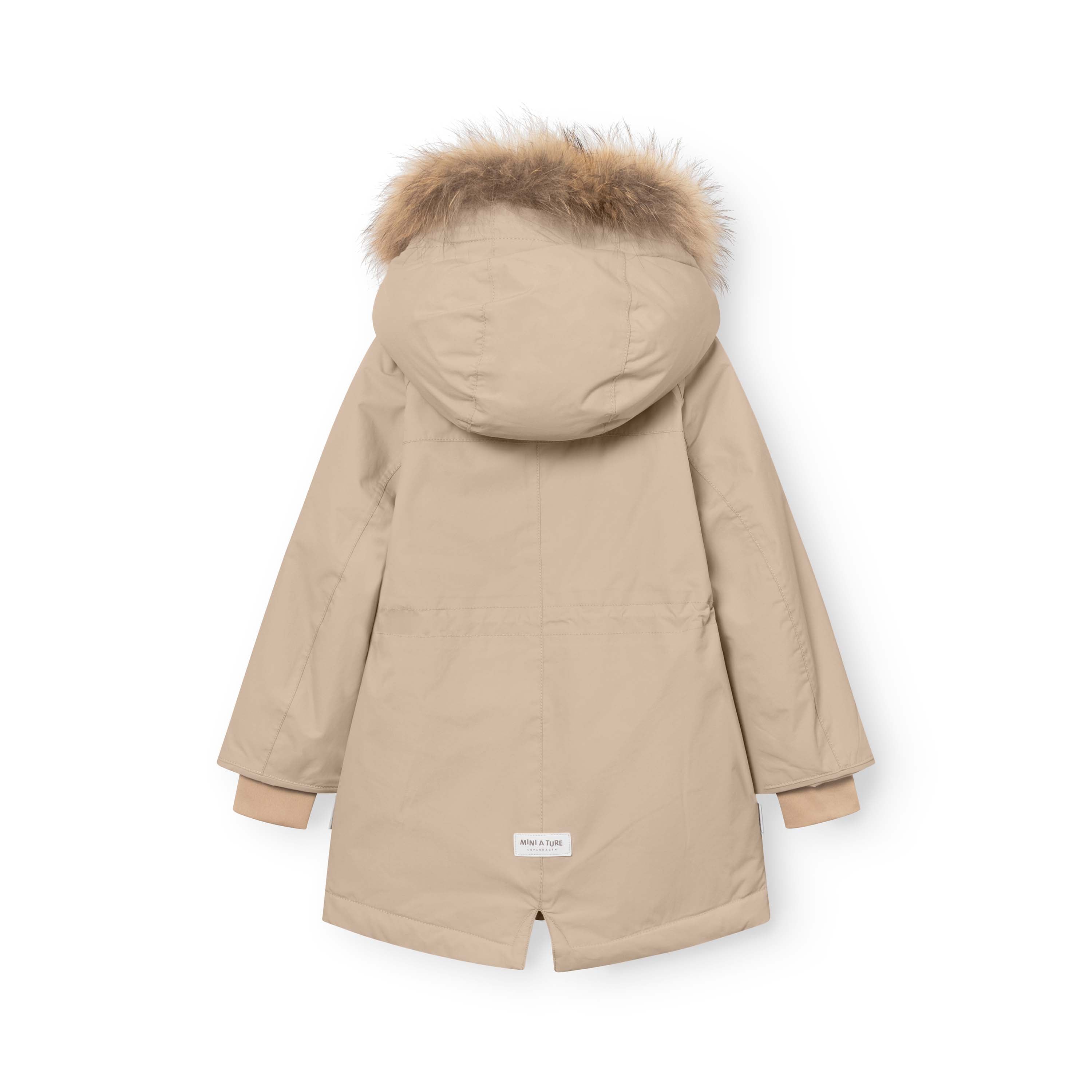 MATVIKANIA Winterjacke mit Fleecefutter und Fell. GRS