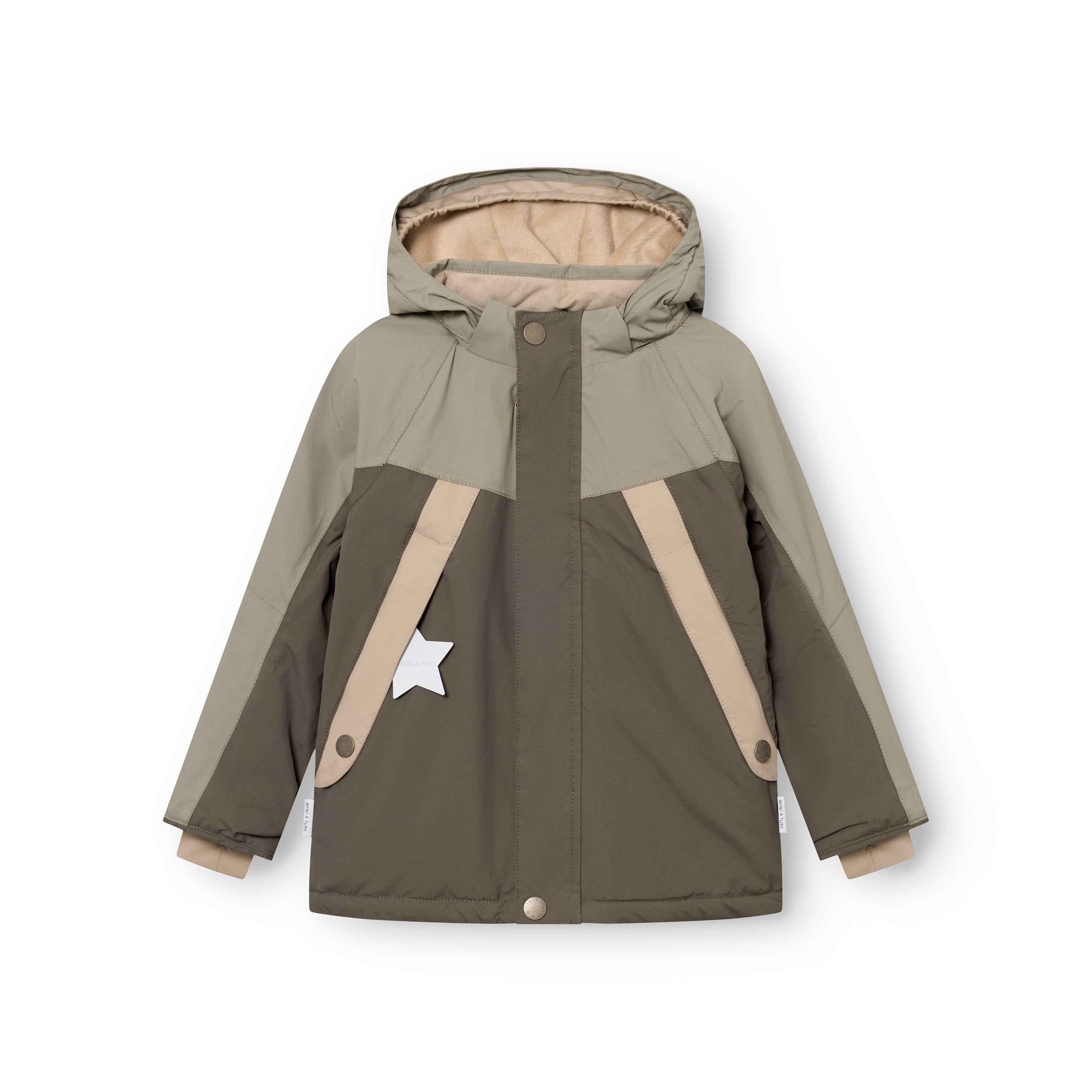 MATVALONSO fleece lined ski jacket. GRS