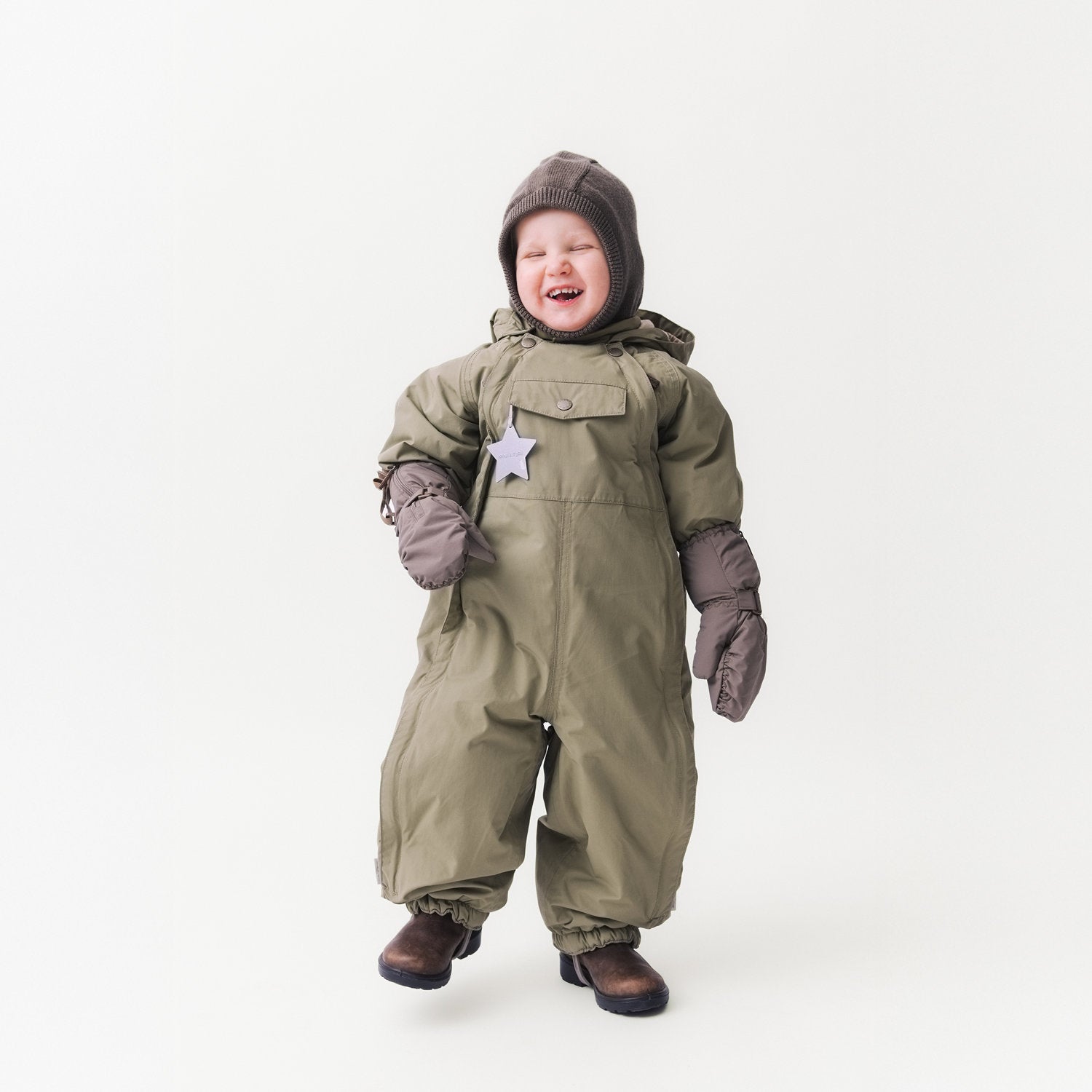 MATWISTI fleece lined snowsuit. GRS