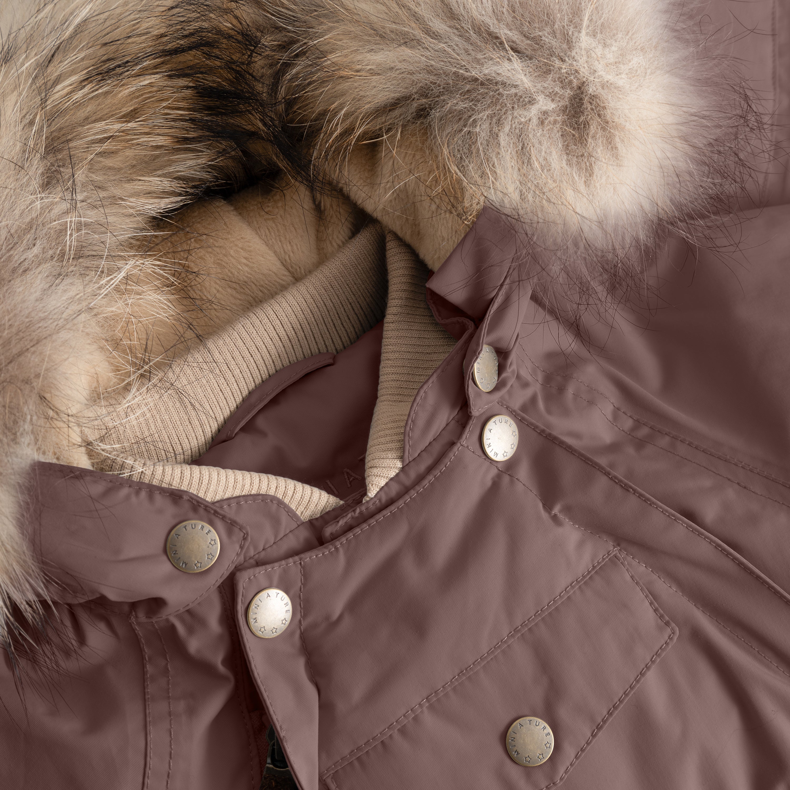 MATWISTI fleece lined snowsuit fur. GRS