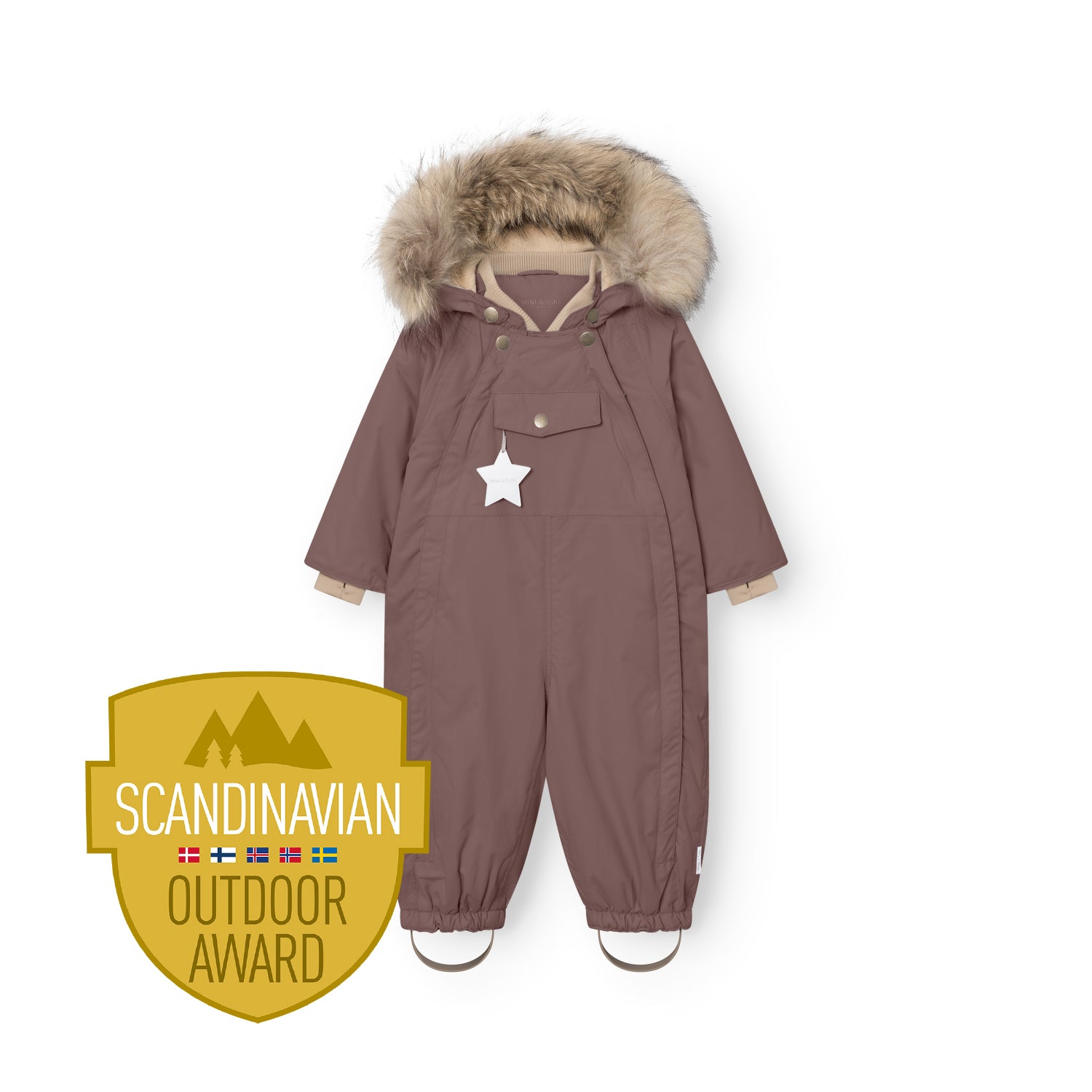 MATWISTI fleece lined snowsuit fur. GRS