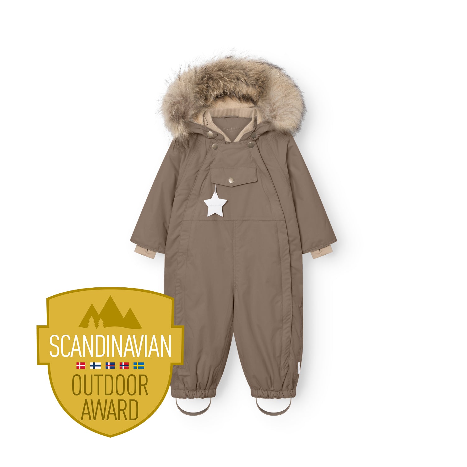 MATWISTI fleece lined snowsuit fur. GRS