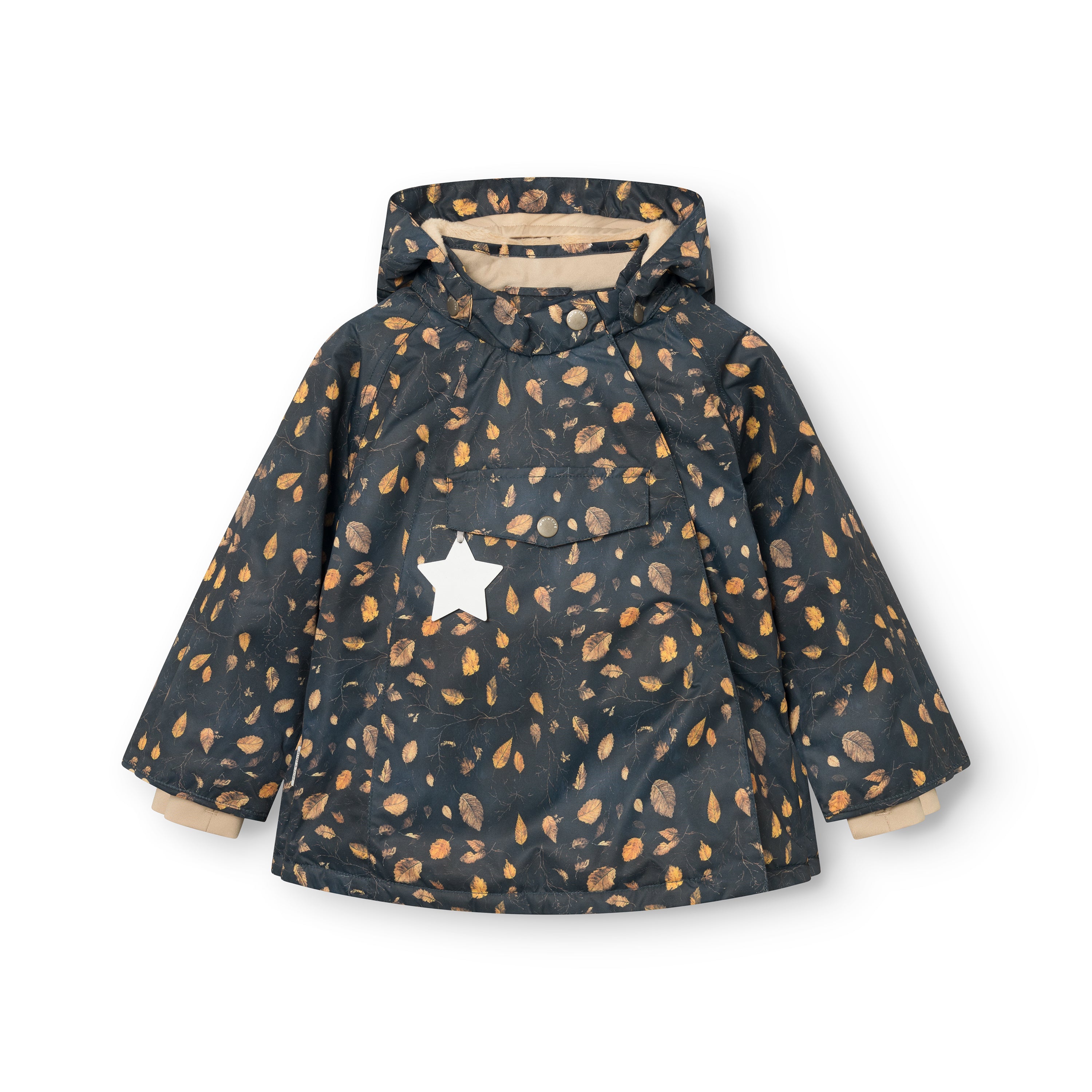 MATWANG Winterjacke mit Fleecefutter. GRS