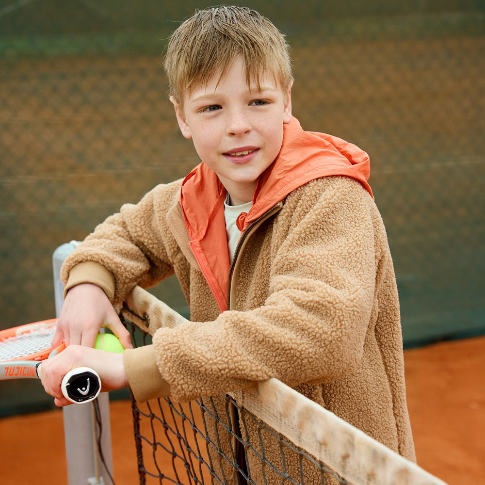 MATCEDRIC teddyfleece zip jacket. GRS