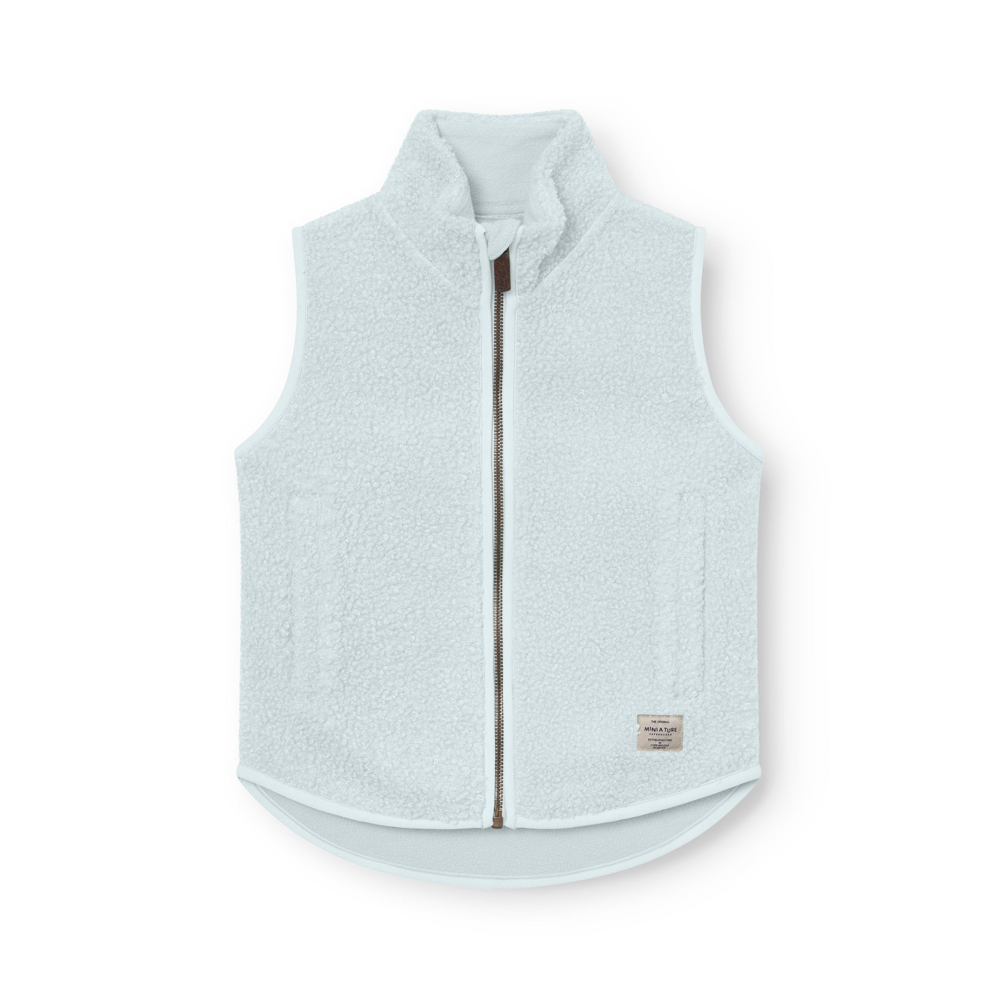 MATBATTAL vest. GRS | Kids' recycled teddy fleece gilet