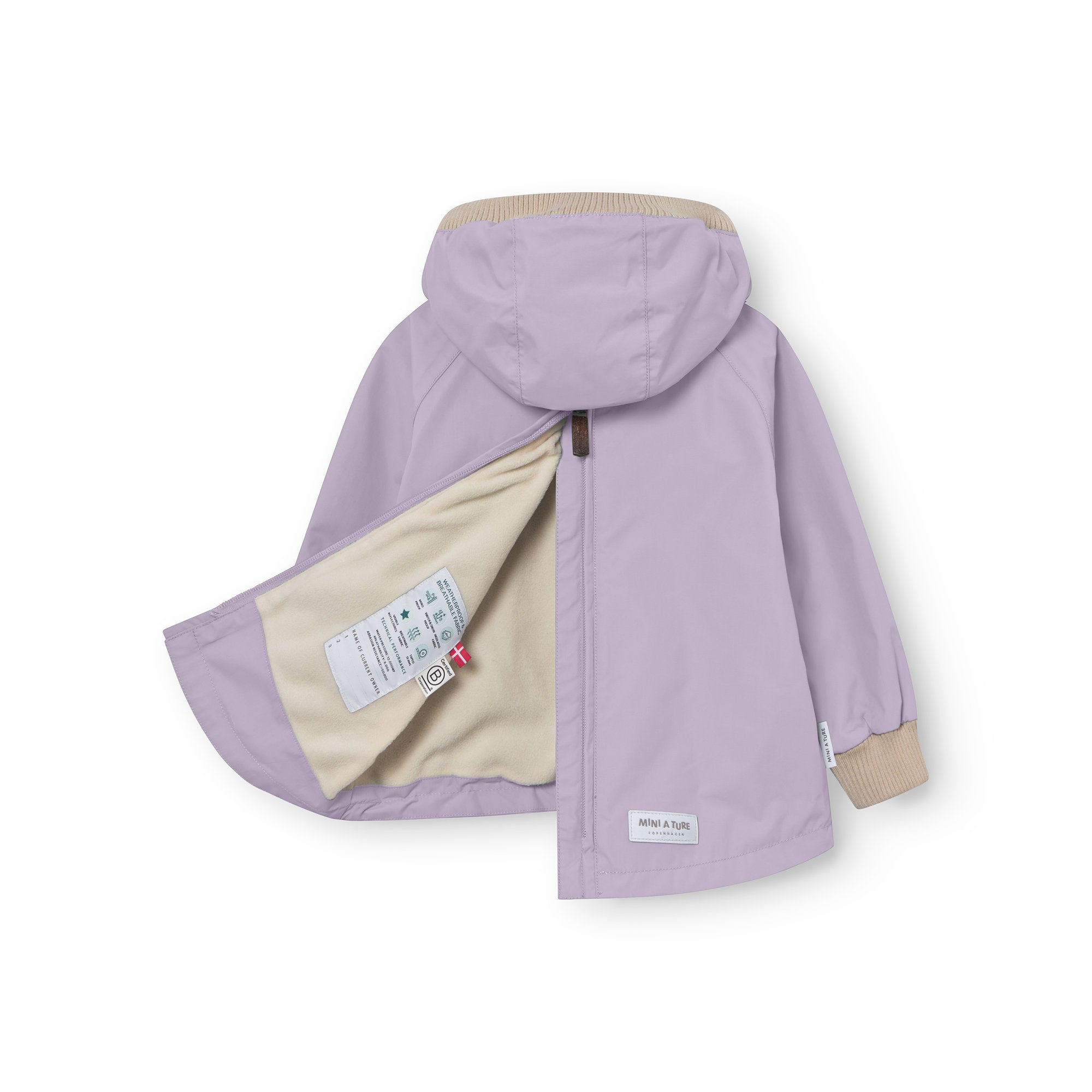 MATBABYVITO fleece lined spring anorak. GRS