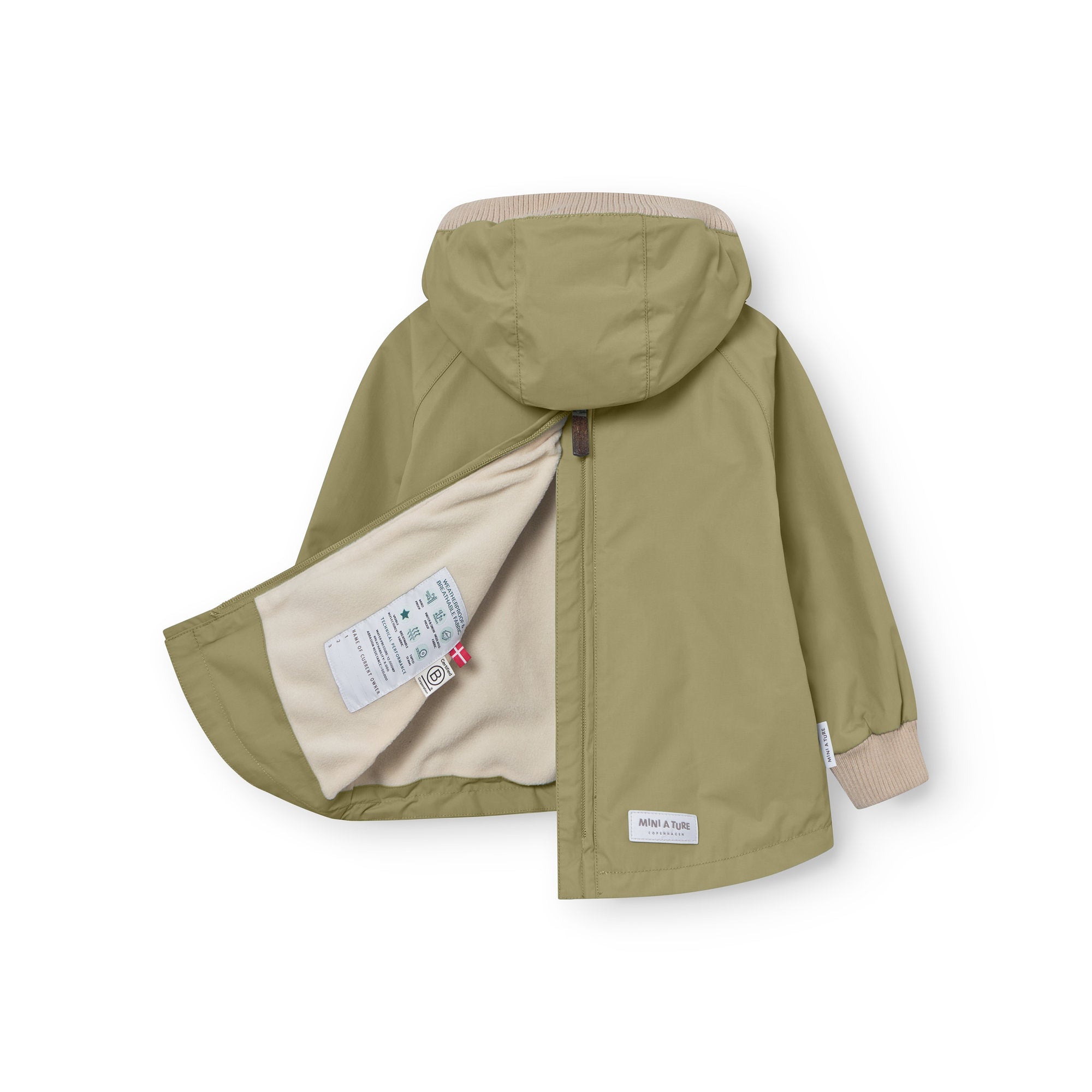 MATBABYVITO fleece lined spring anorak. GRS